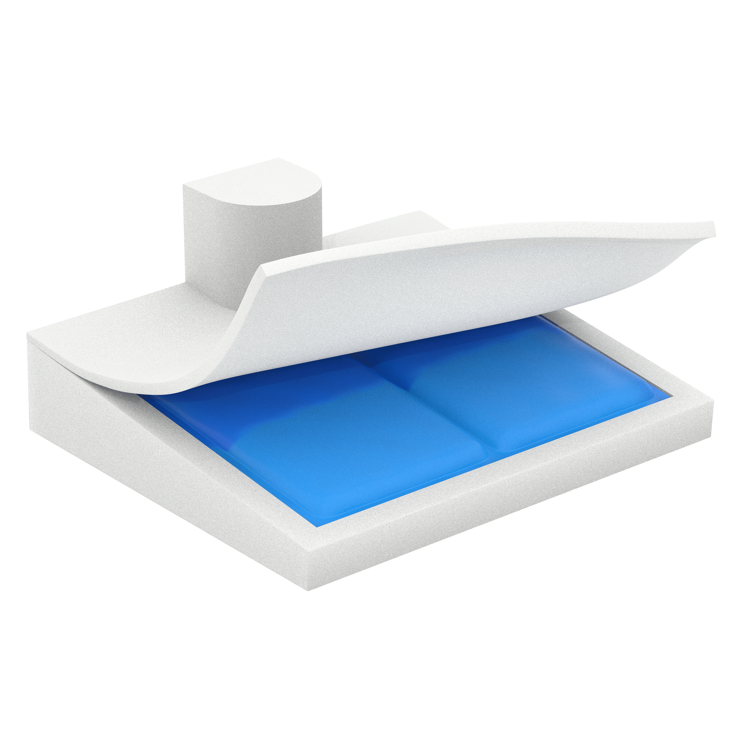 Pommel Gel-Foam Wedge Cushion