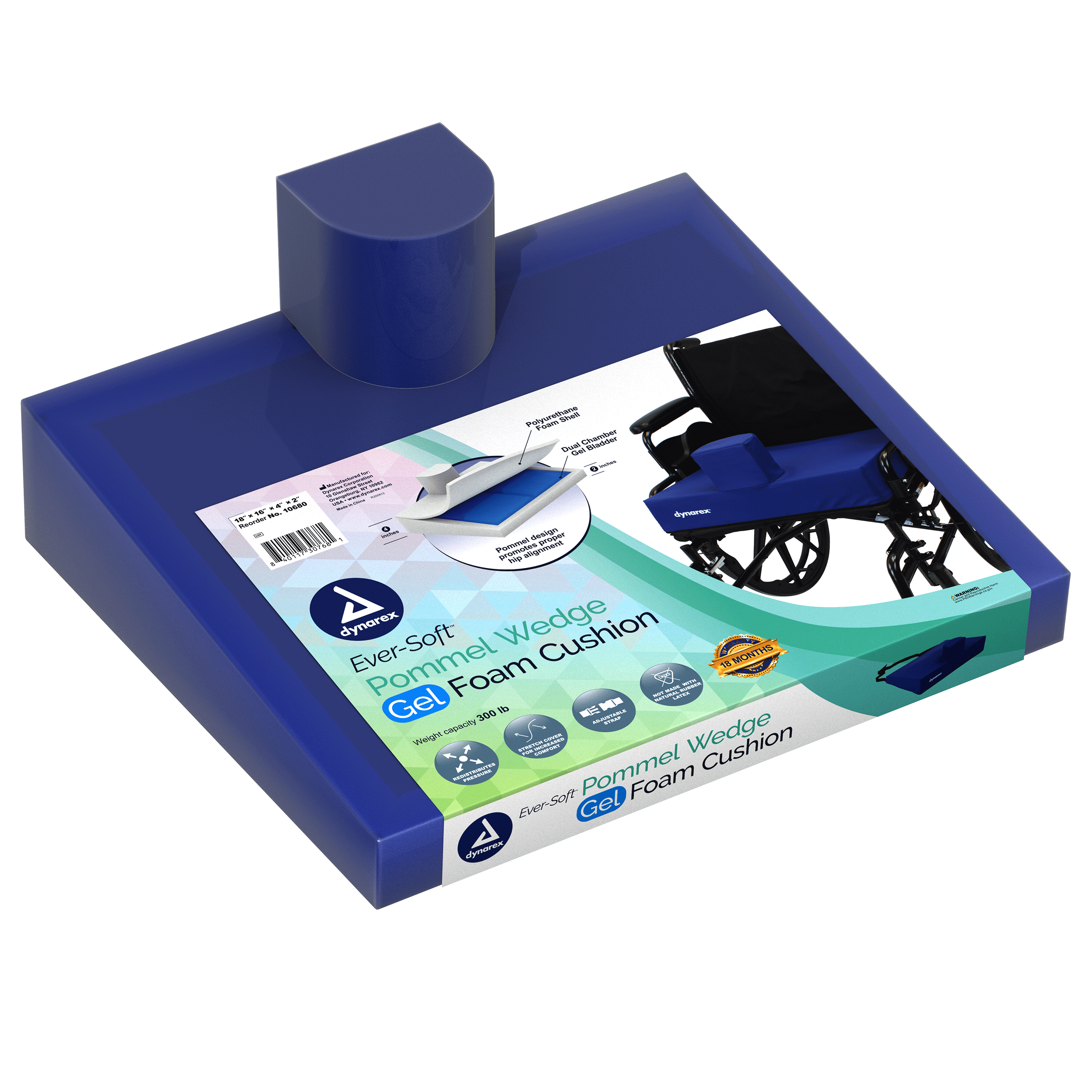 Pommel Gel-Foam Wedge Cushion