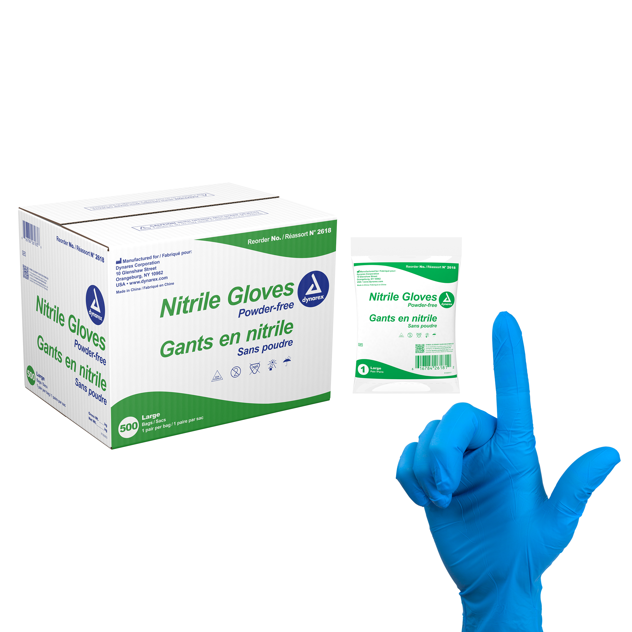 Nitrile Exam Gloves In A Bag