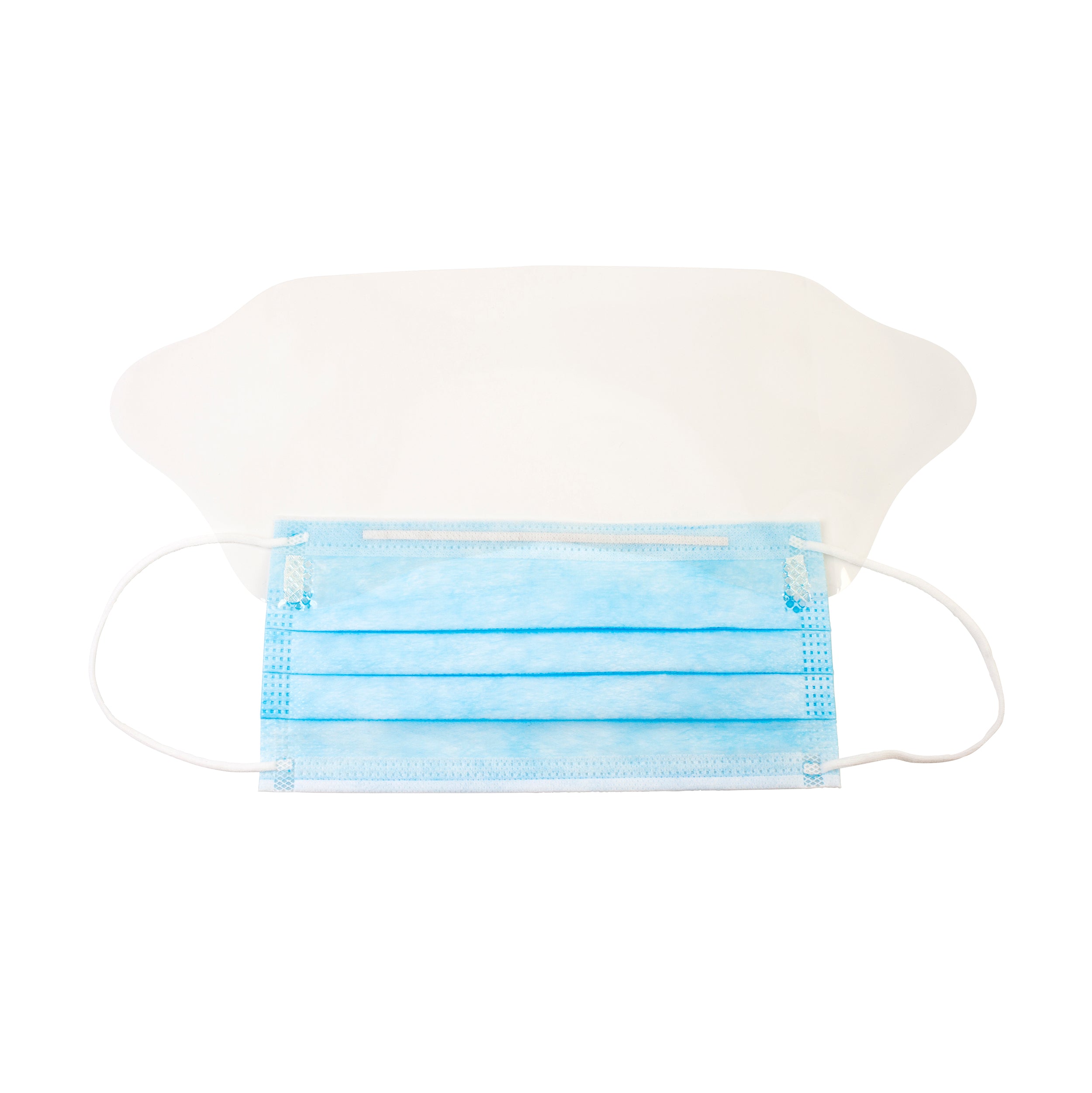 Procedure Face Mask with Ear Loop & Plastic Shield