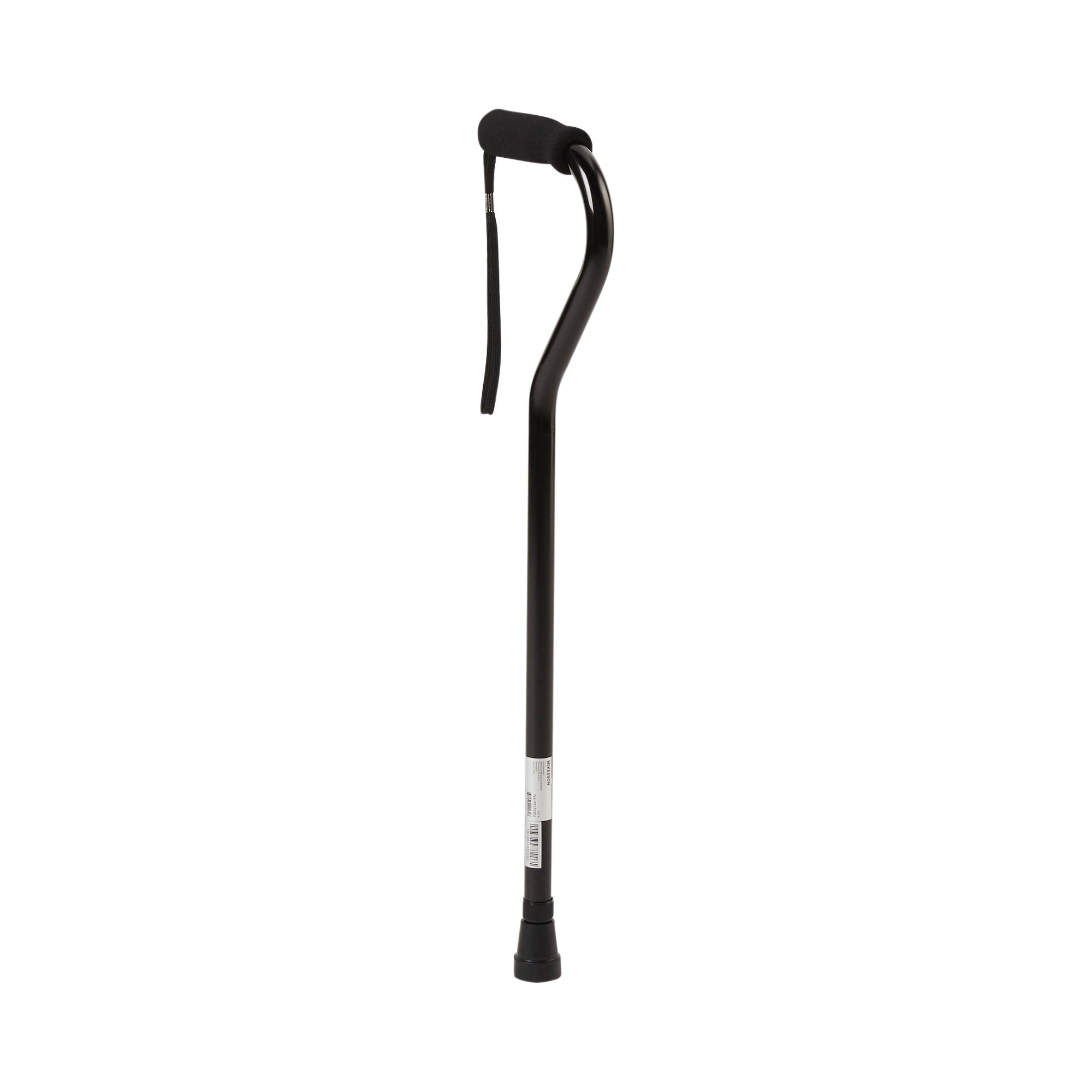 McKesson adjustable offset canes in aluminum and steel with ergonomic handles