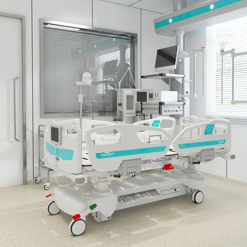 Advanced 8-Function ICU Bed – Fully Electric Smart Hospital Bed with Mattress (Custom Order)