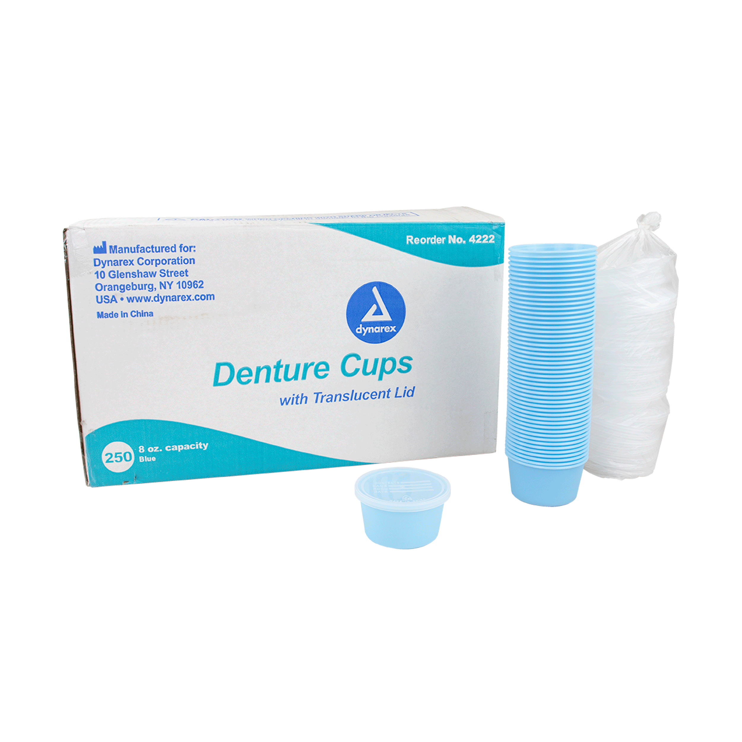 Denture Cup w/ Lid