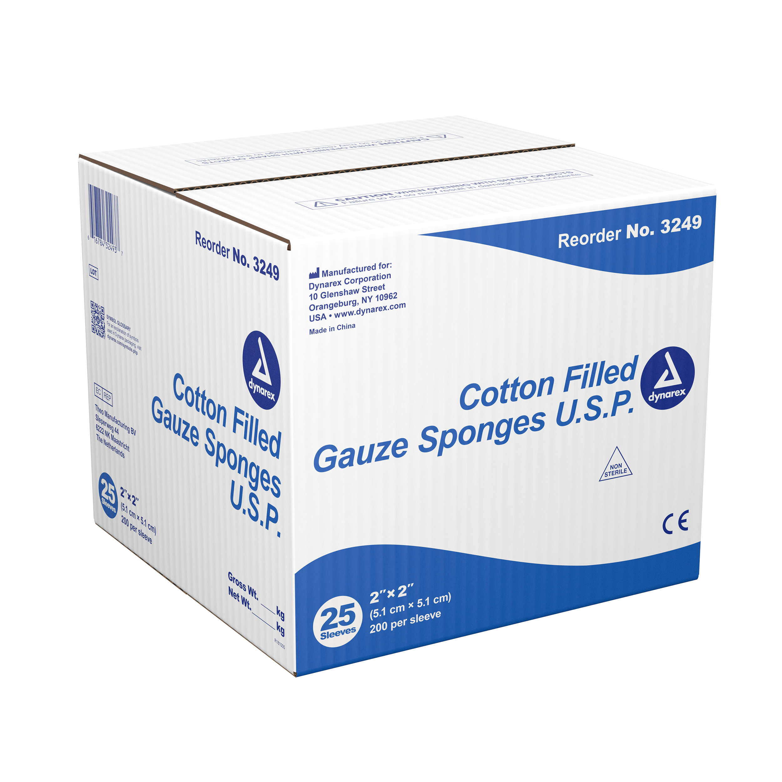 Cotton Filled Gauze Sponge U.S.P.