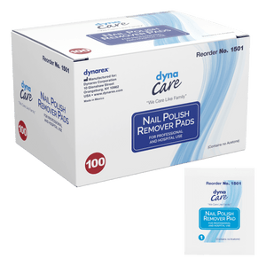 Nail Polish Remover Pads, No Acetone,