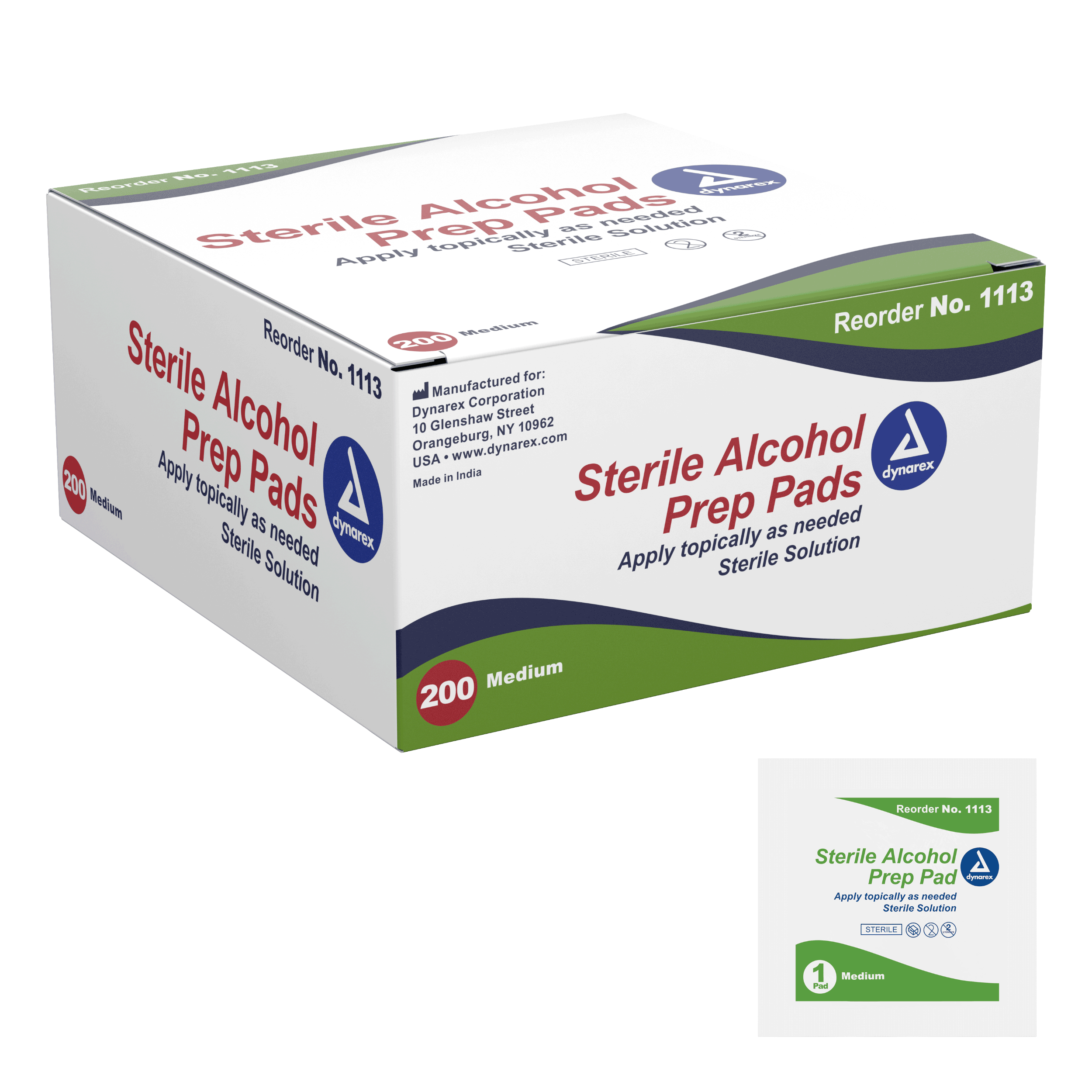 Sterile Alcohol Prep Pads - Bulk