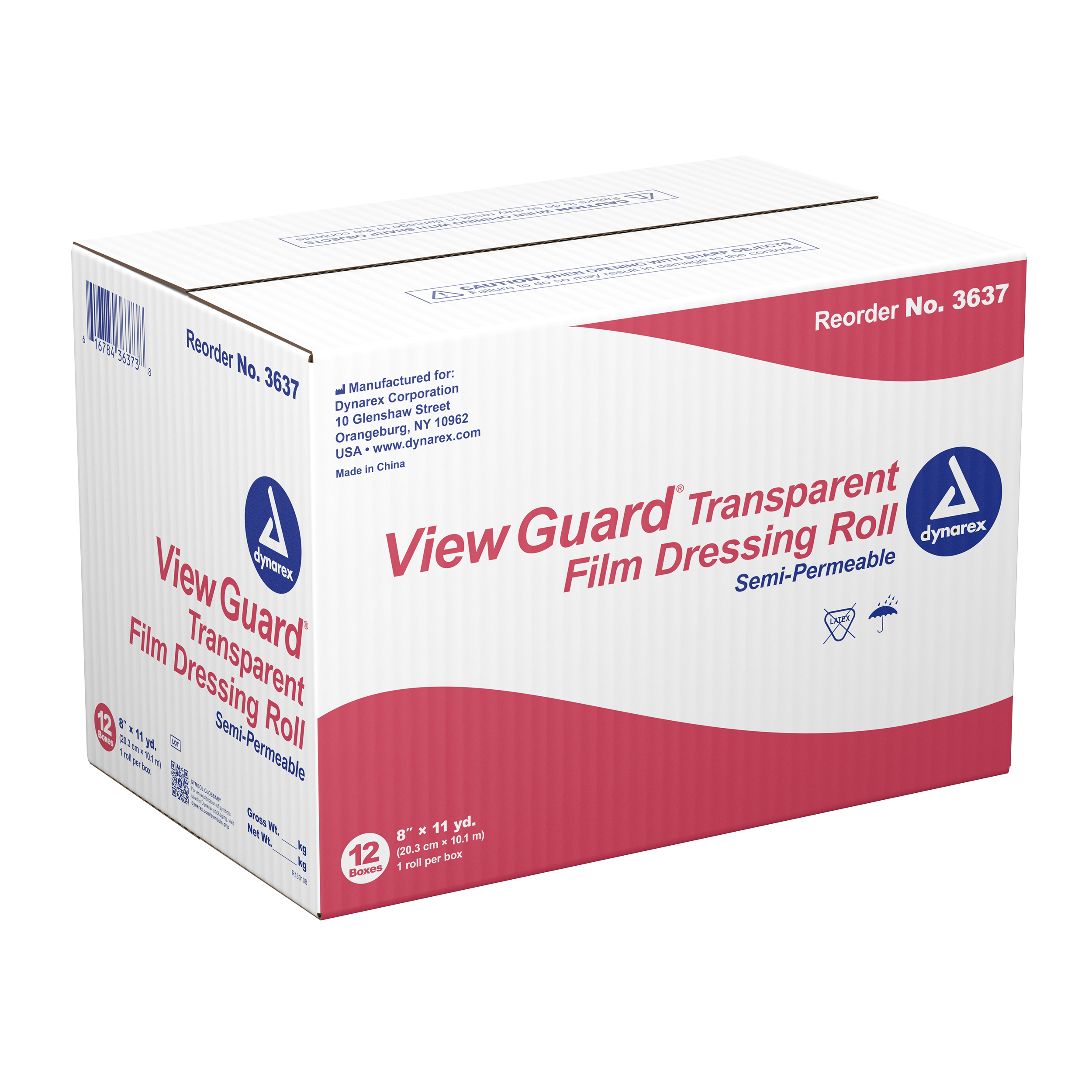 View Guard Transparent Film Dressing Roll