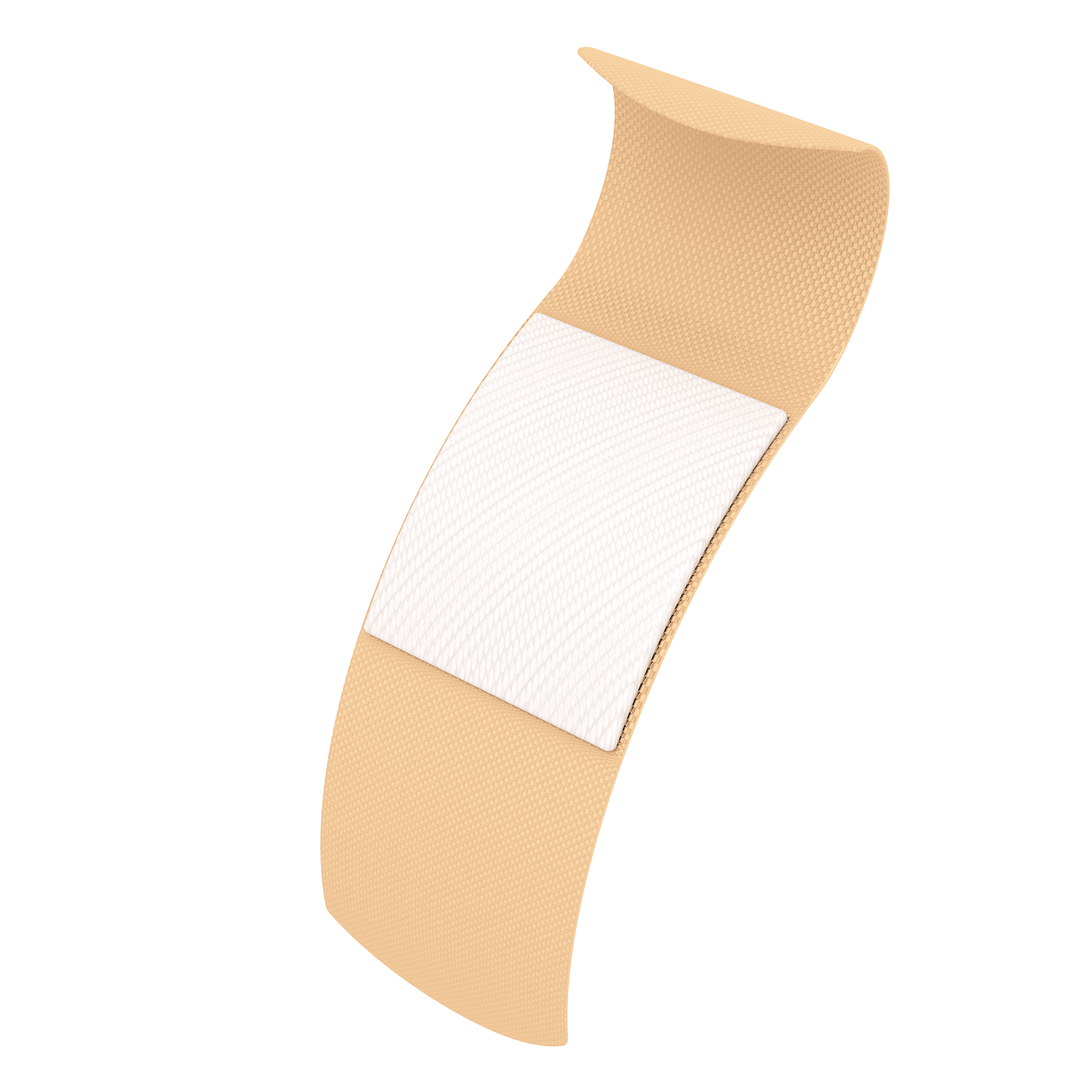 Adhesive Flexible Fabric Bandages Four Wing - Sterile