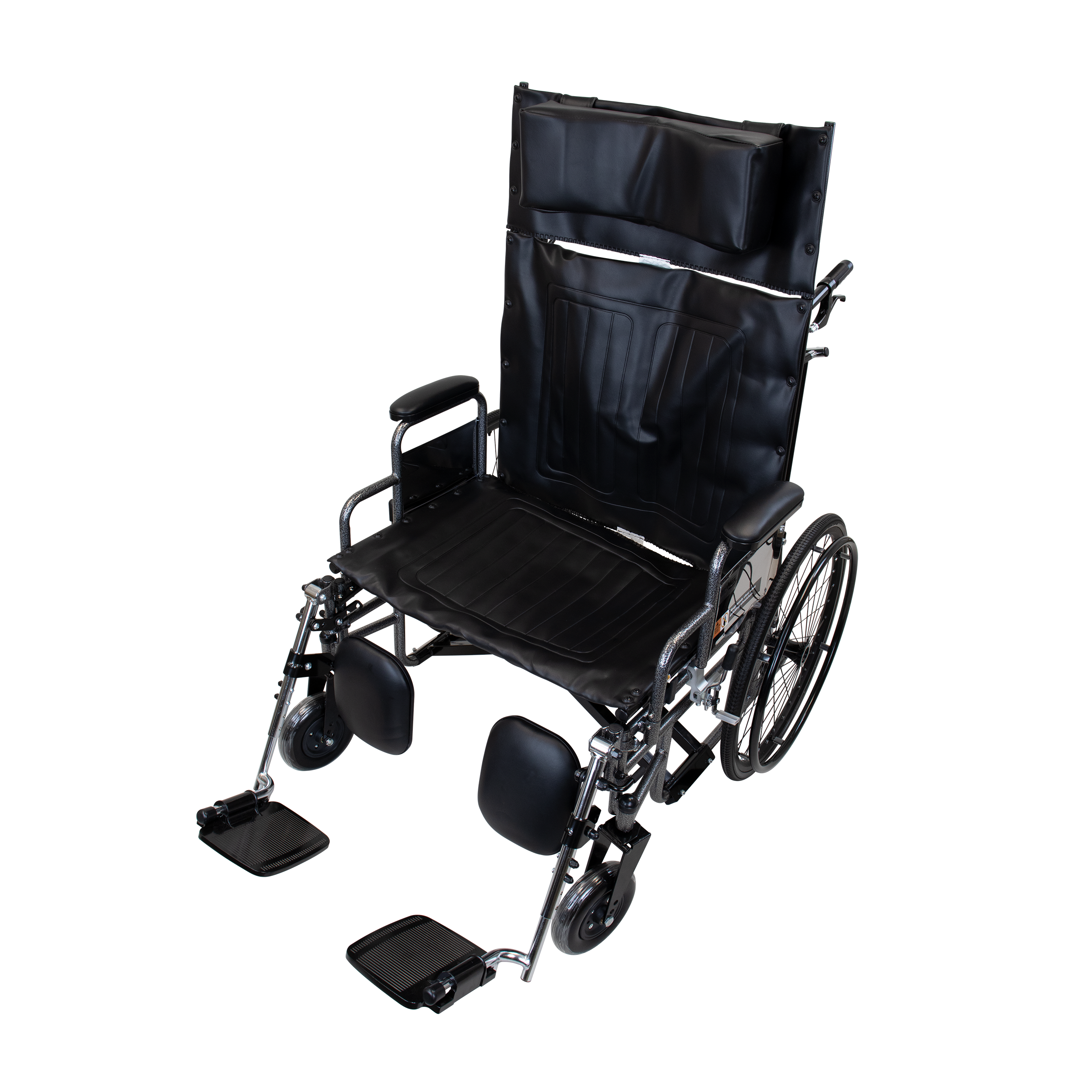 Bariatric Reclining Wheelchair w/ Elevated Leg Rest