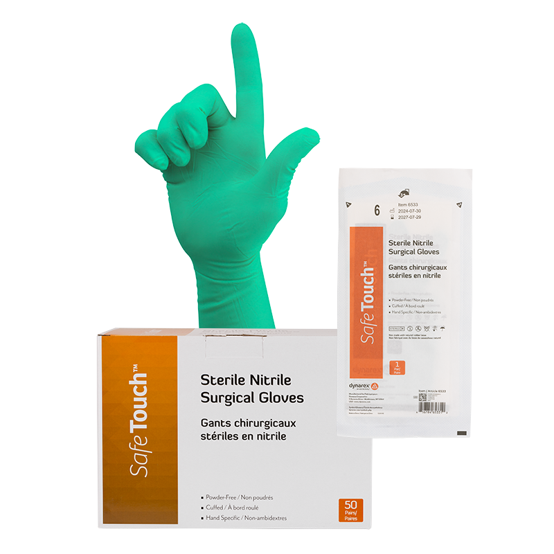 Sterile Nitrile Surgical Gloves - 200 Pairs/cs