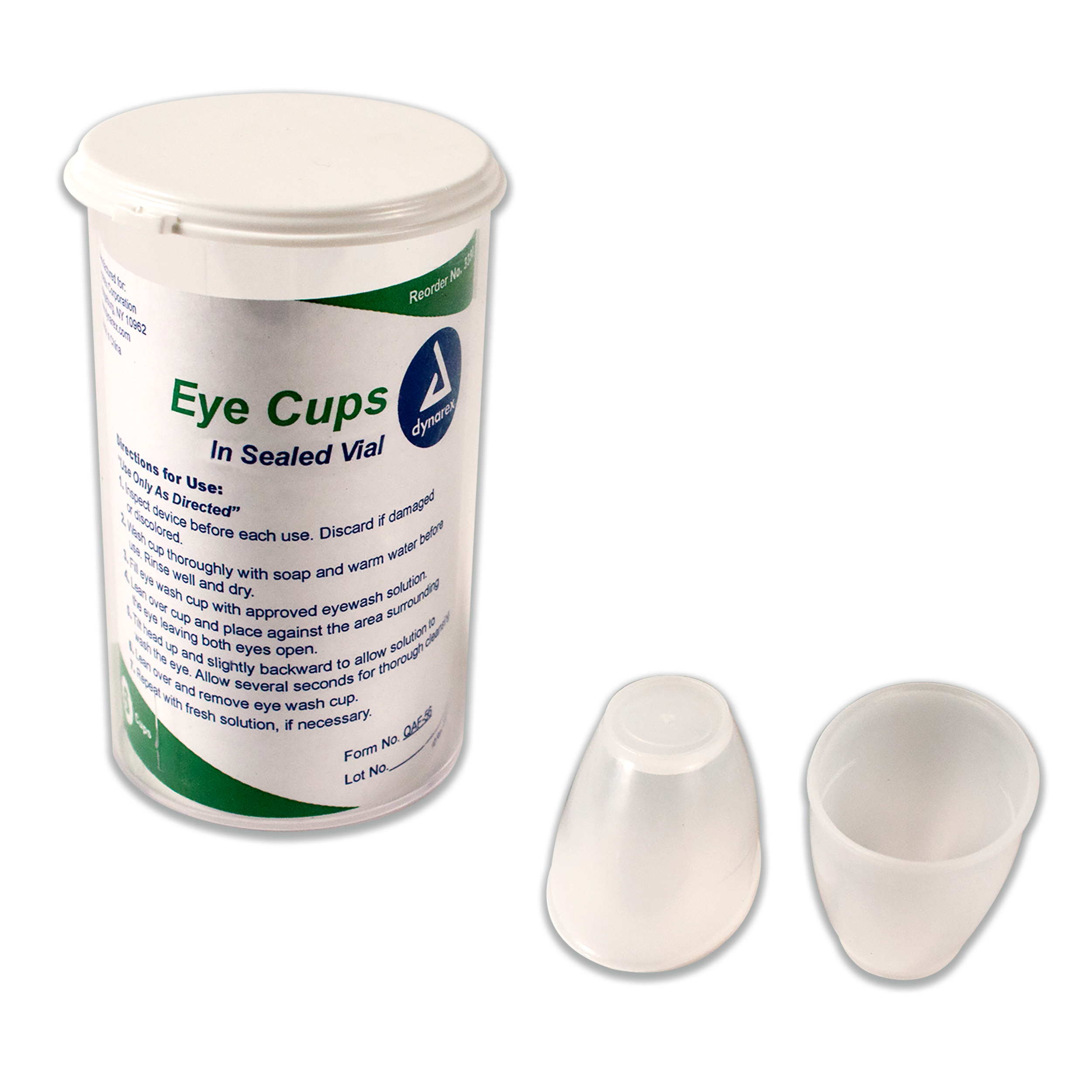 Eye Cups in a Vial