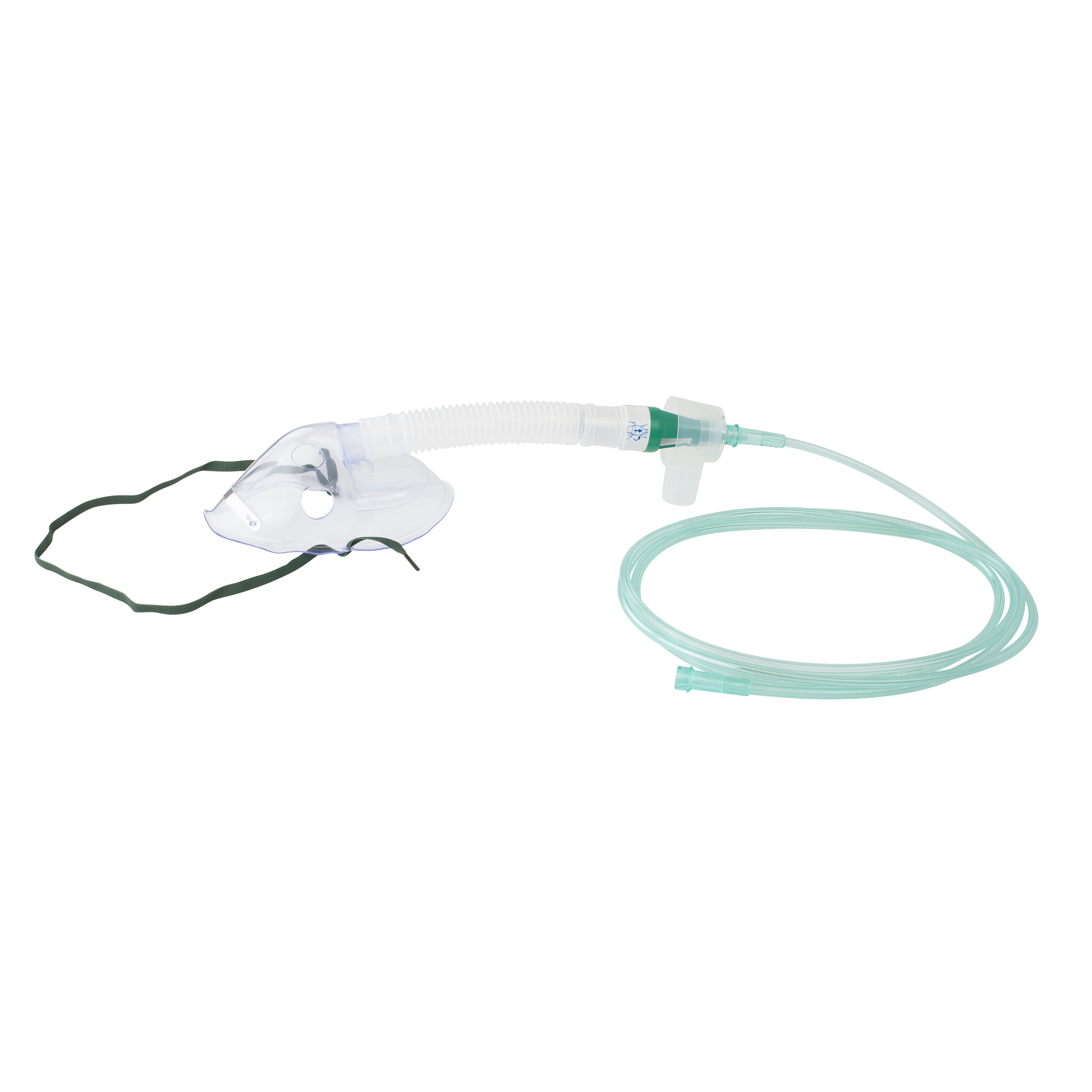Venturi Adjustable Dial Elongated Mask w/ 7' (2.1 m) tubing