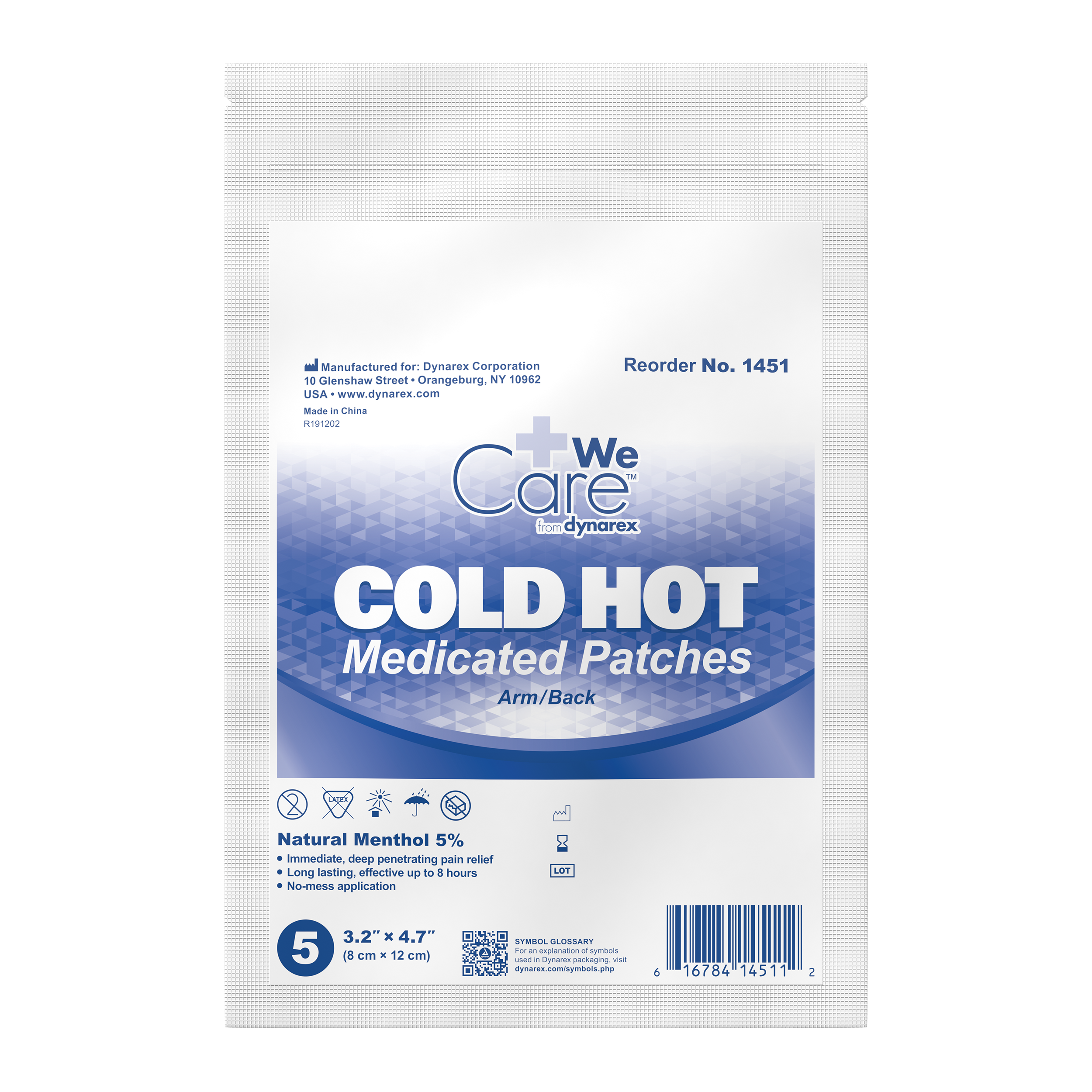 Cold Hot Medicated Patches
