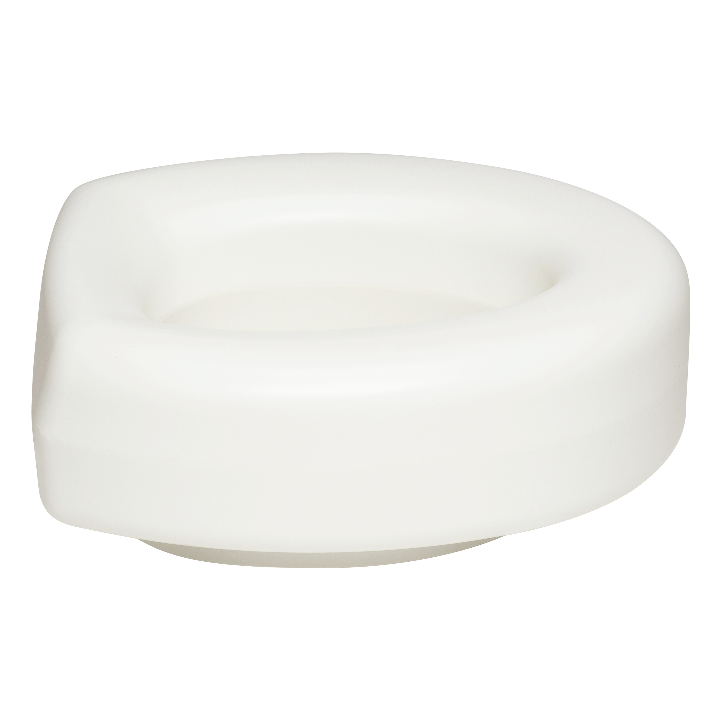 Molded Raised Plastic Toilet Seat