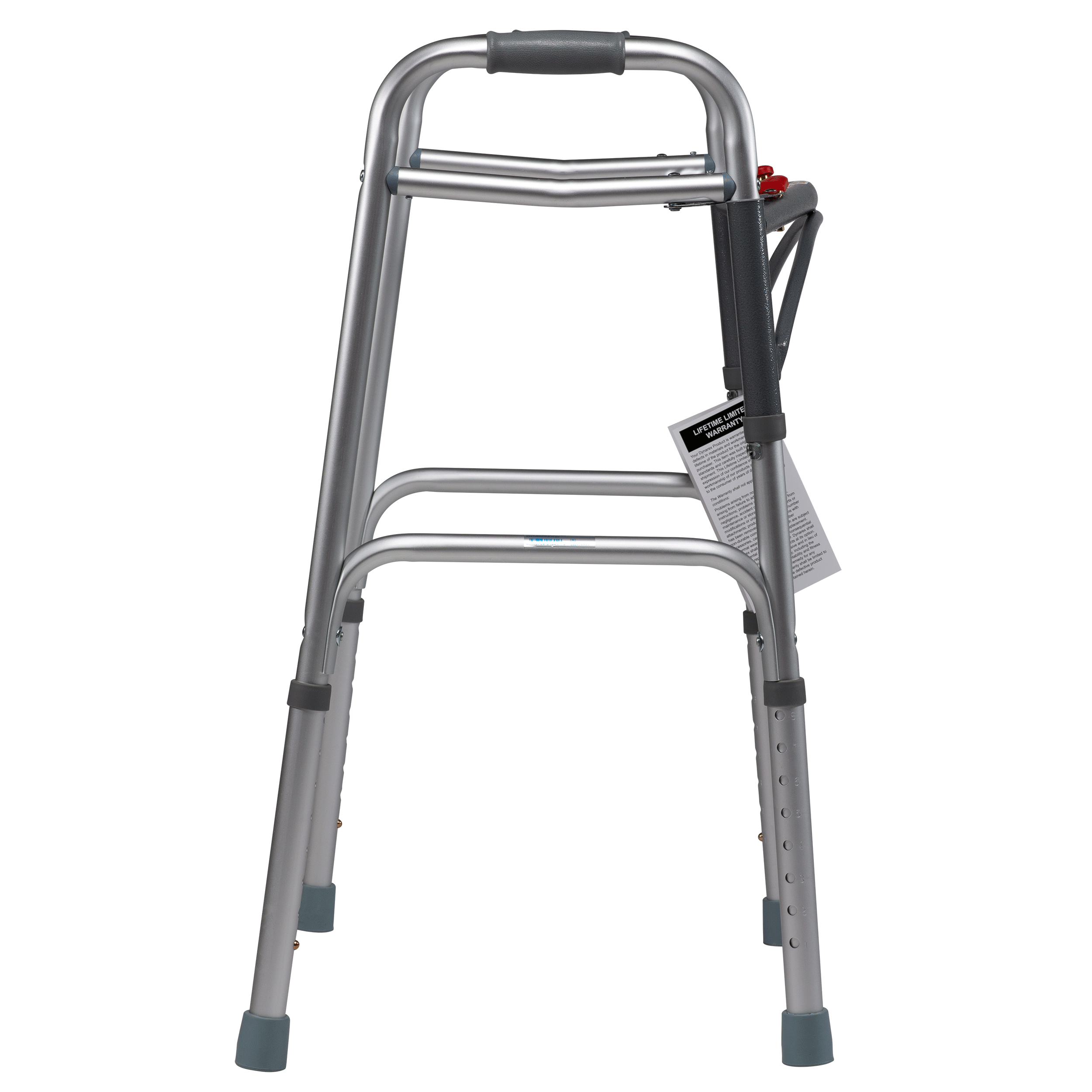 Adult Two Button Folding Walker