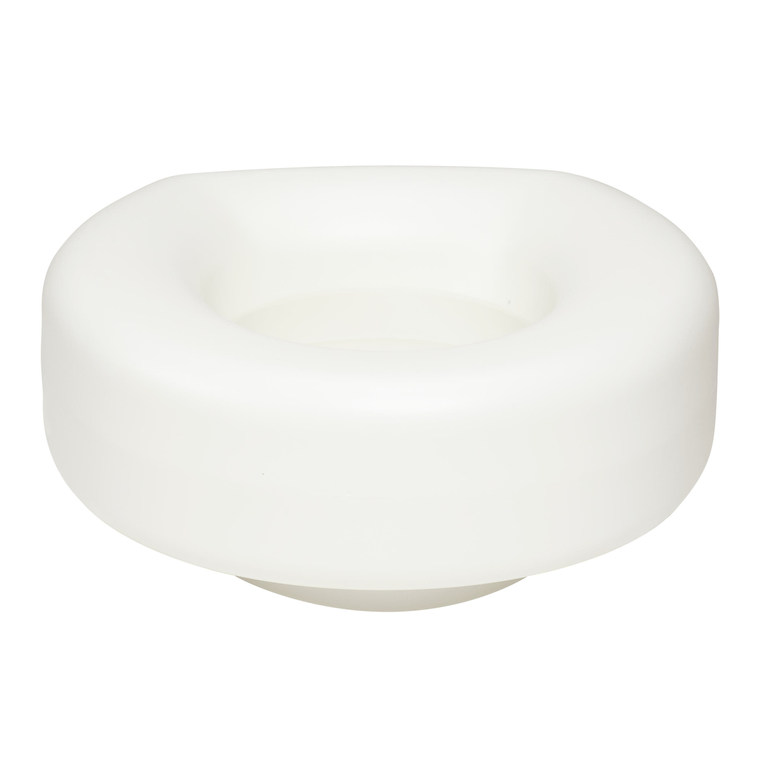 Molded Raised Plastic Toilet Seat