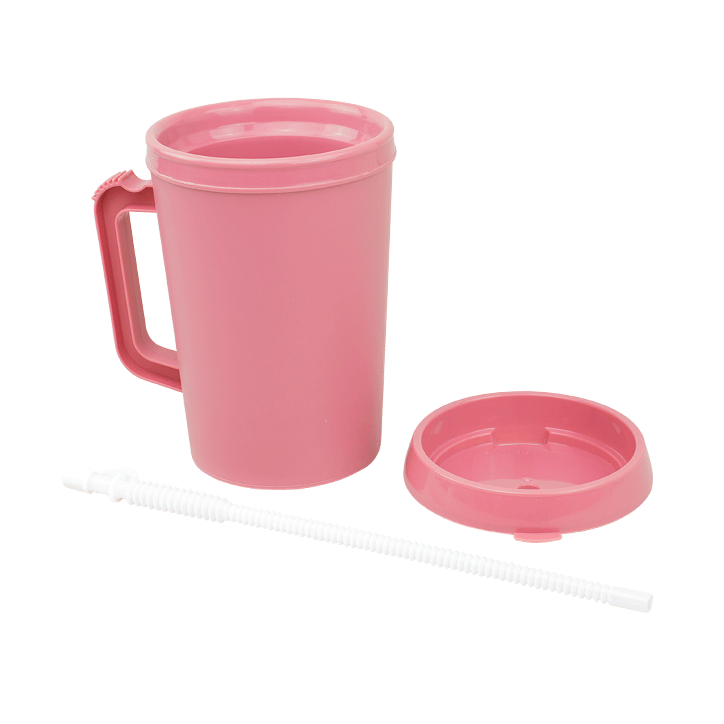 Carafe Insulated (hot or cold) w/ Lid and Flexible Straw,