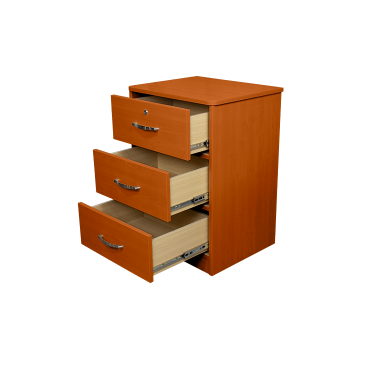 Three Drawer Nightstand