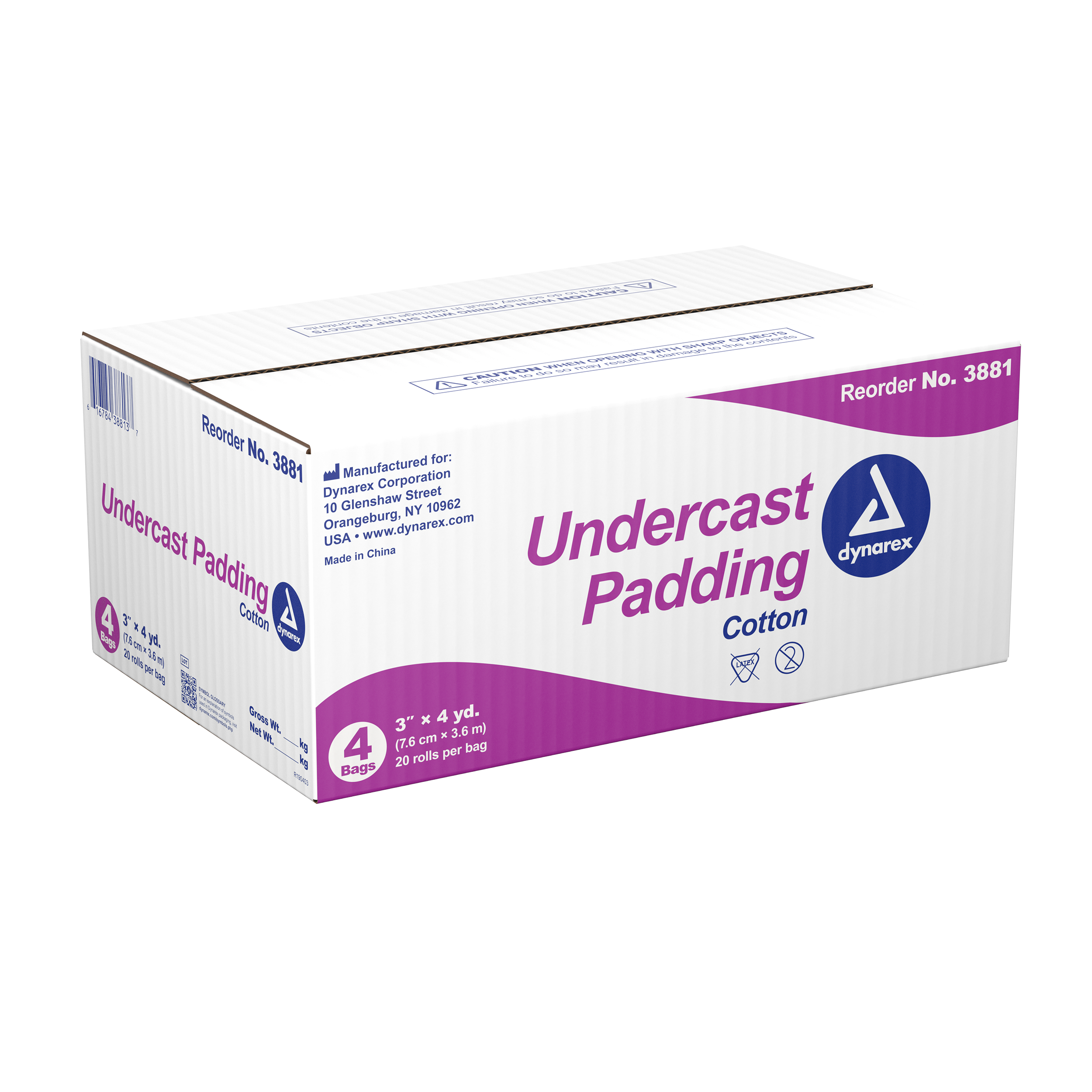 Undercast Padding