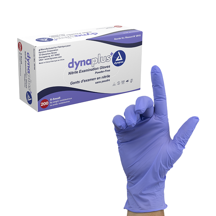 DynaPlus Nitrile Exam Gloves