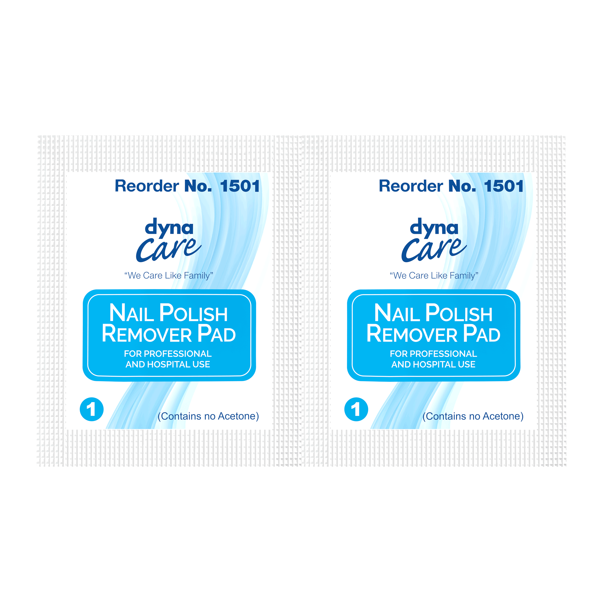 Nail Polish Remover Pads, No Acetone,
