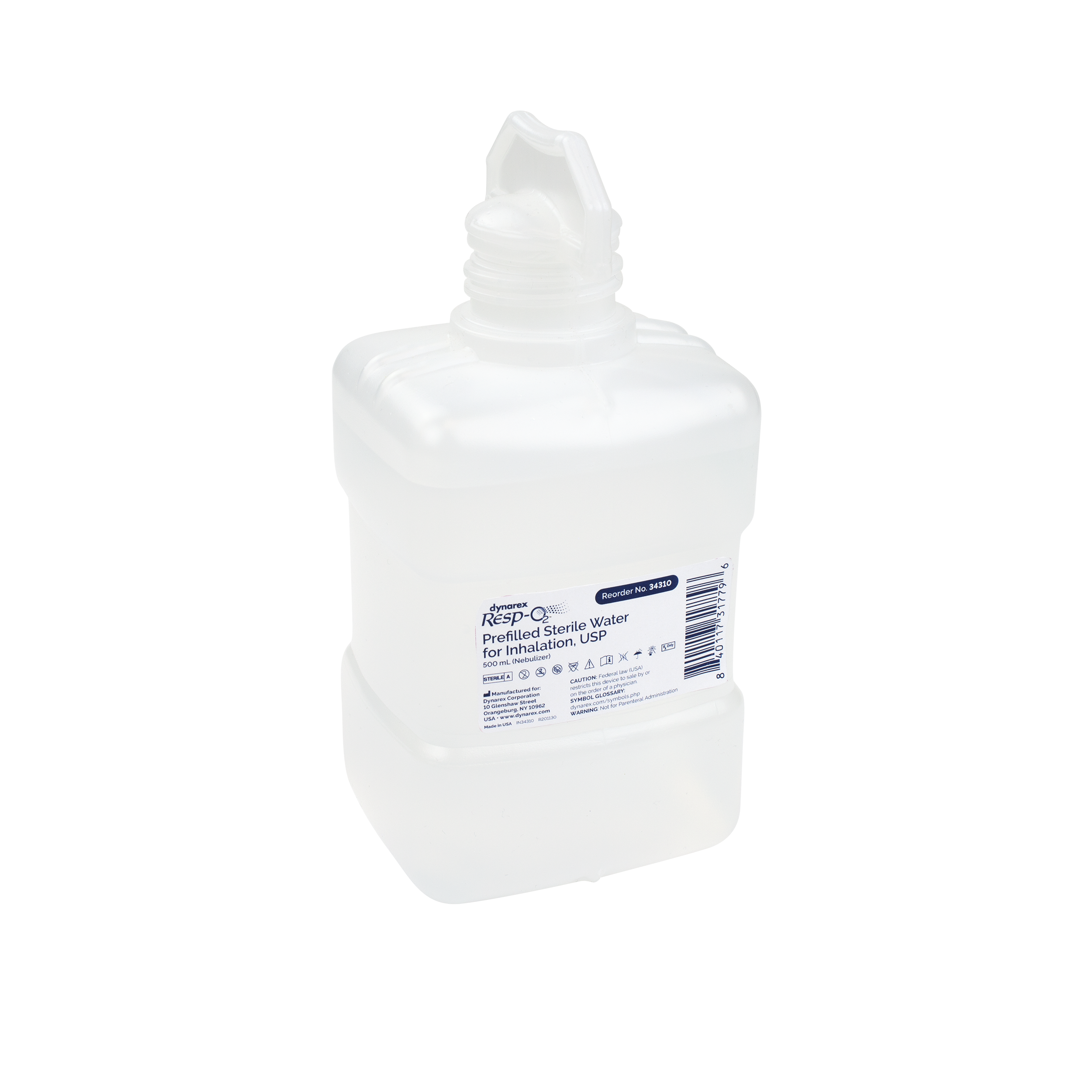 Prefilled Sterile Water for Inhalation (Nebulizer)