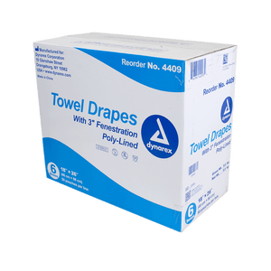 Disposable Towel Drapes Fenestrated - Sterile,