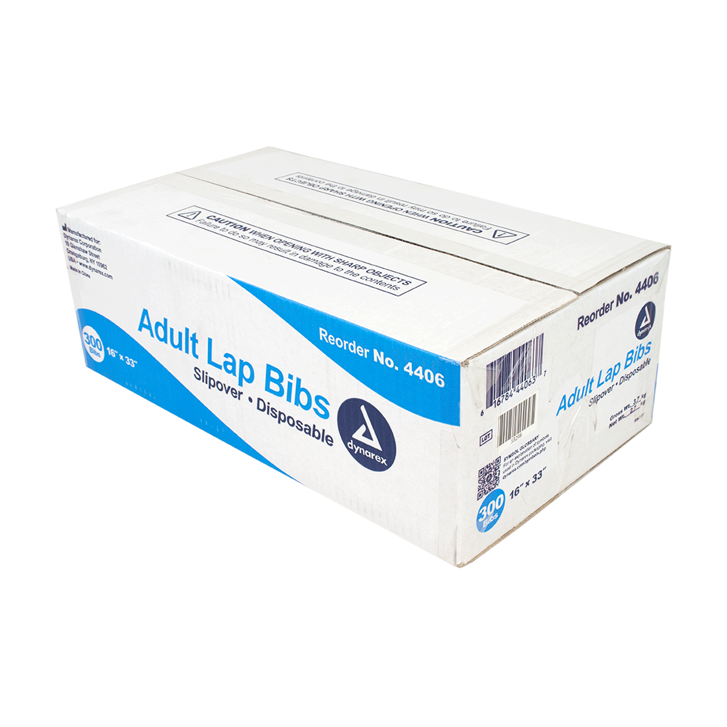 Disposable Adult Lap Bibs Slipover
