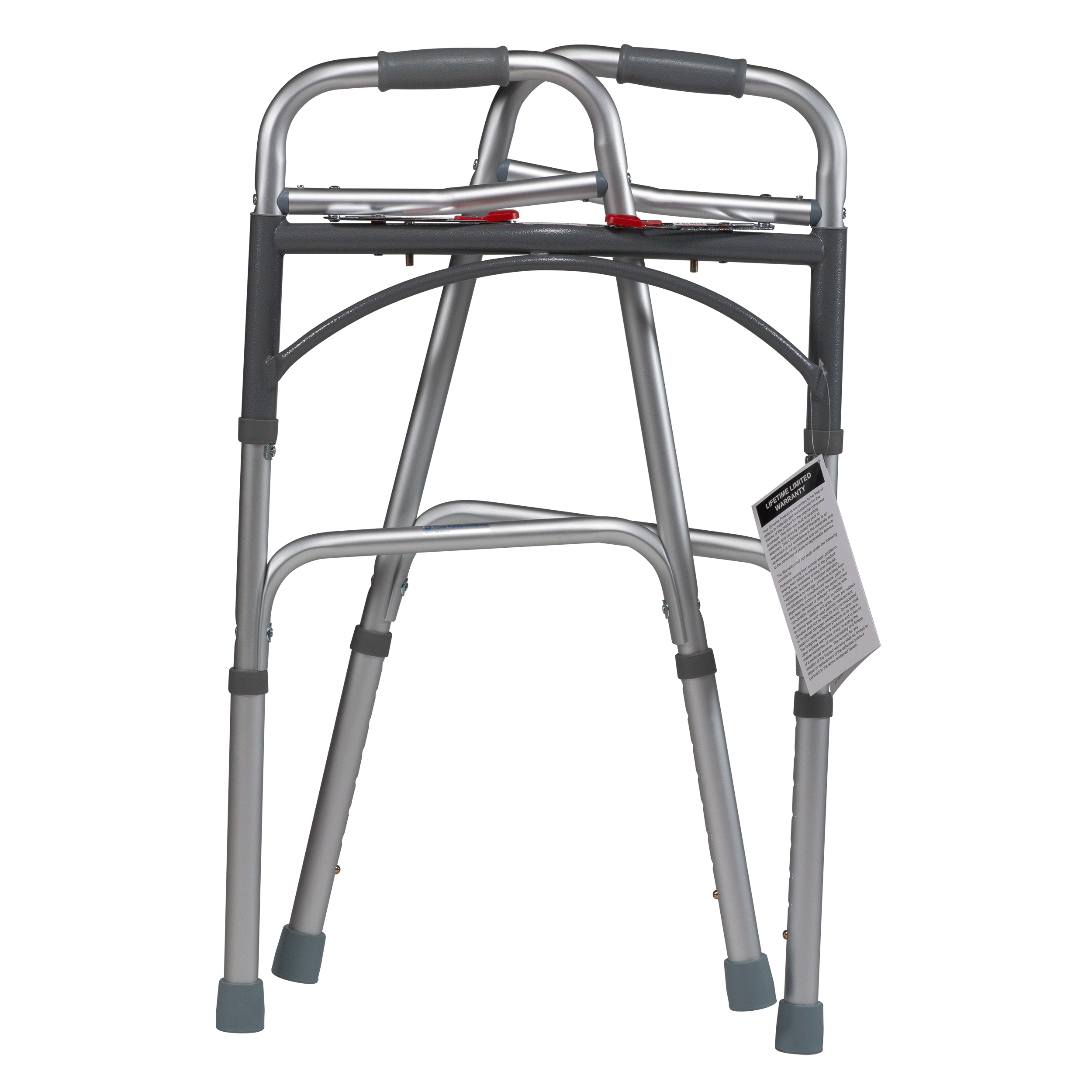Adult Two Button Folding Walker