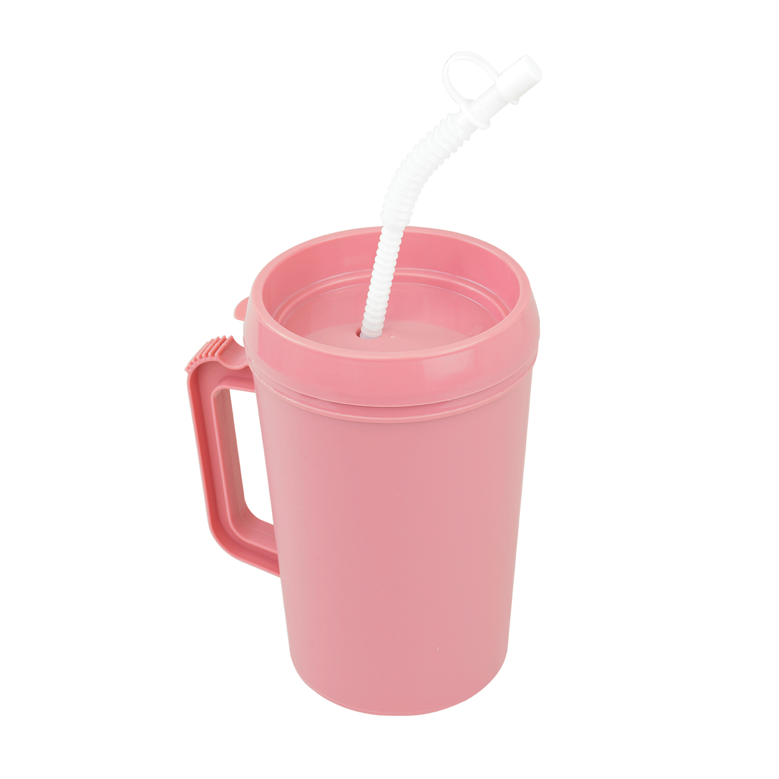 Carafe Insulated (hot or cold) w/ Lid and Flexible Straw,