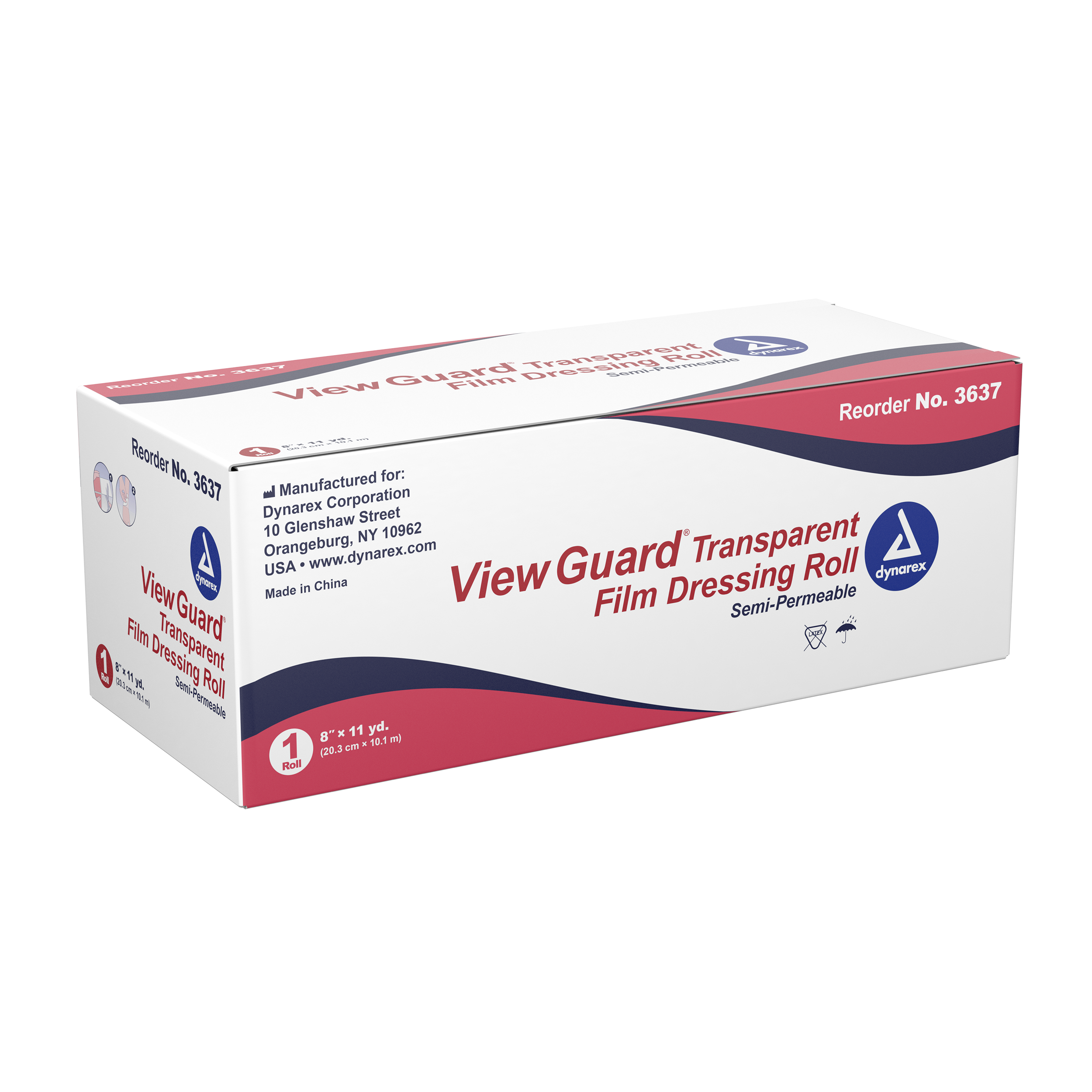 View Guard Transparent Film Dressing Roll