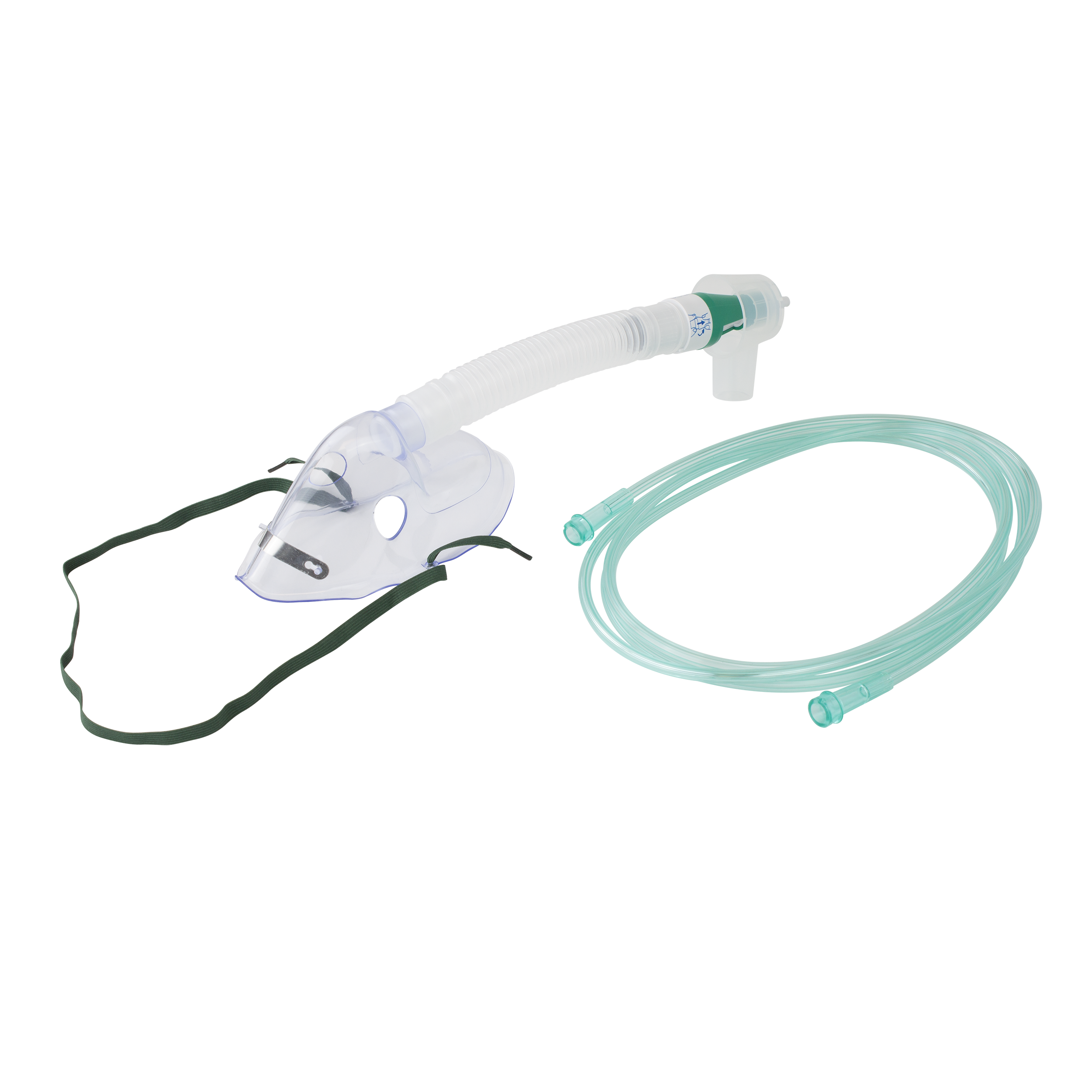 Venturi Adjustable Dial Elongated Mask w/ 7' (2.1 m) tubing