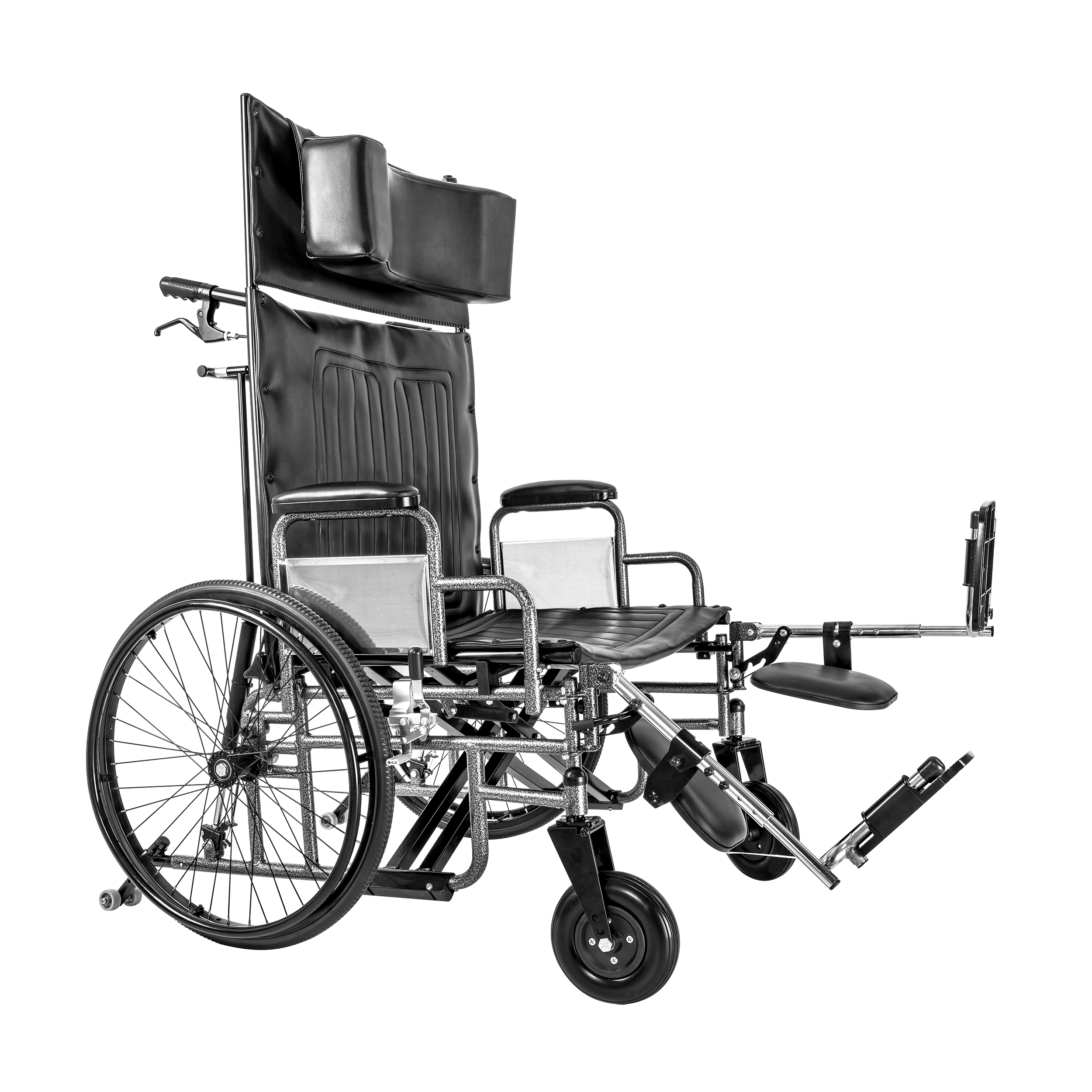 Bariatric Reclining Wheelchair w/ Elevated Leg Rest
