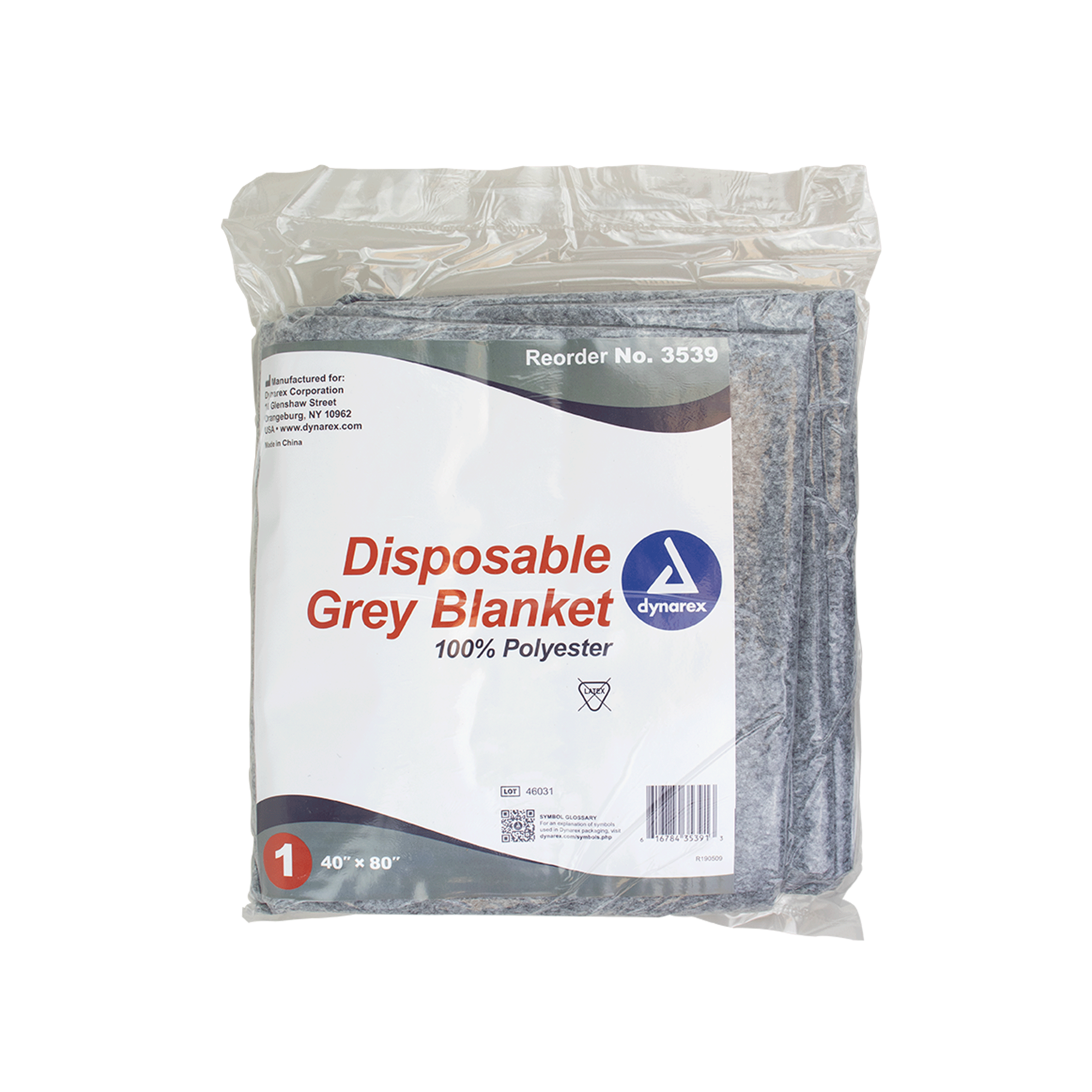 Disposable Grey Blanket