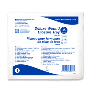 Deluxe Wound Closure Trays