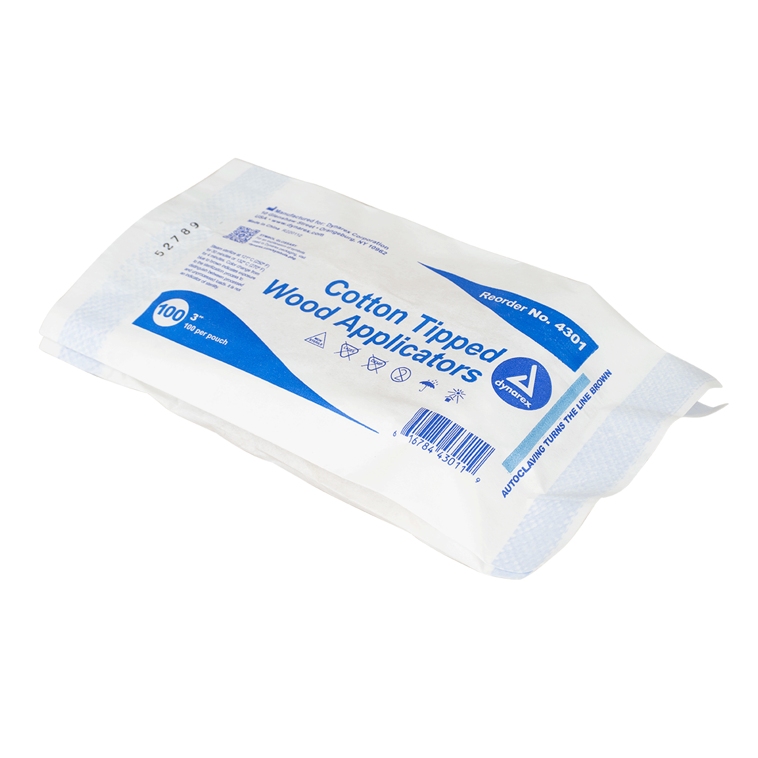 Cotton Tipped Wood Applicators - Non-Sterile,