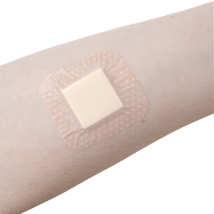 SiliGentleAG - Silver Silicone Bordered Foam Dressing