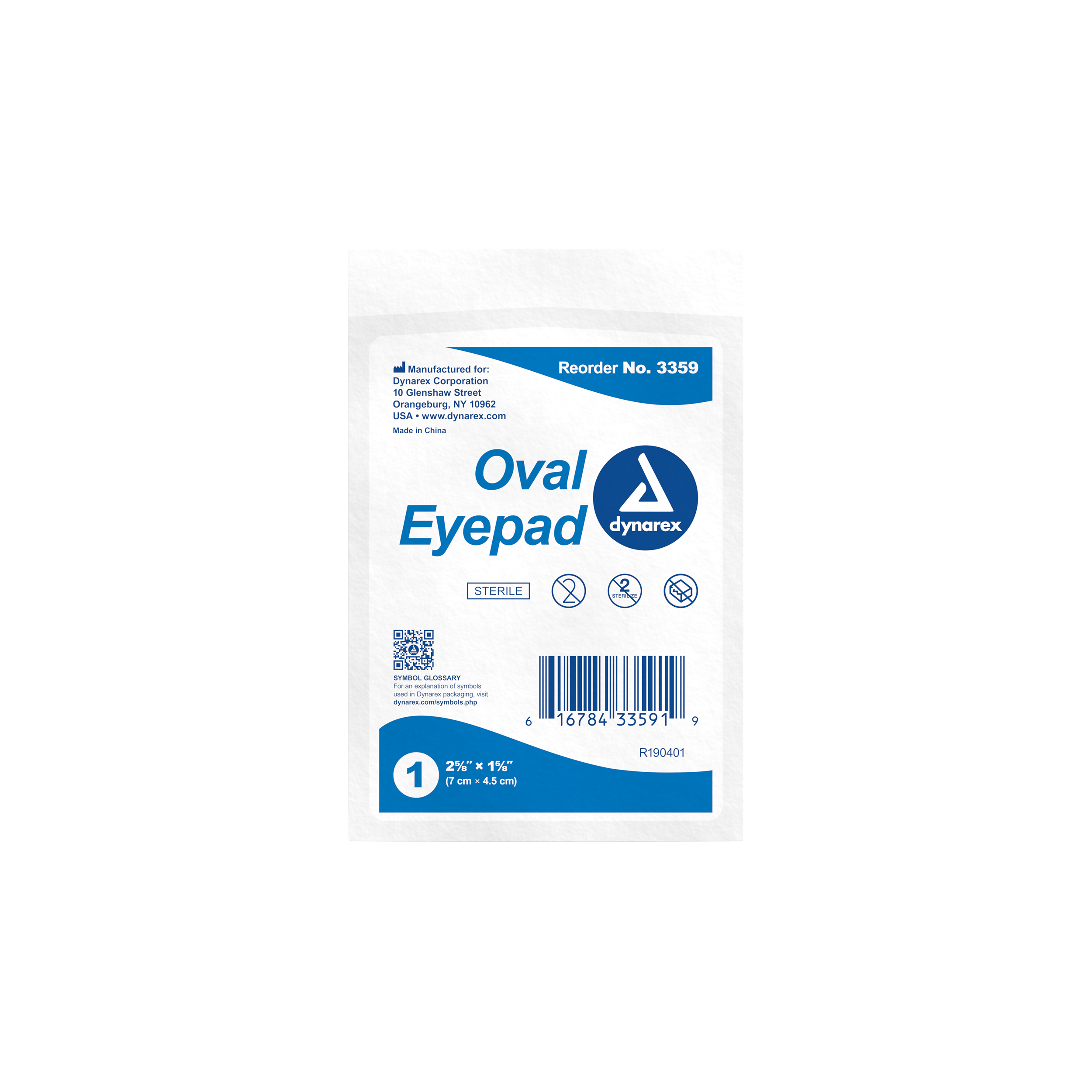 Oval Eyepads - Sterile