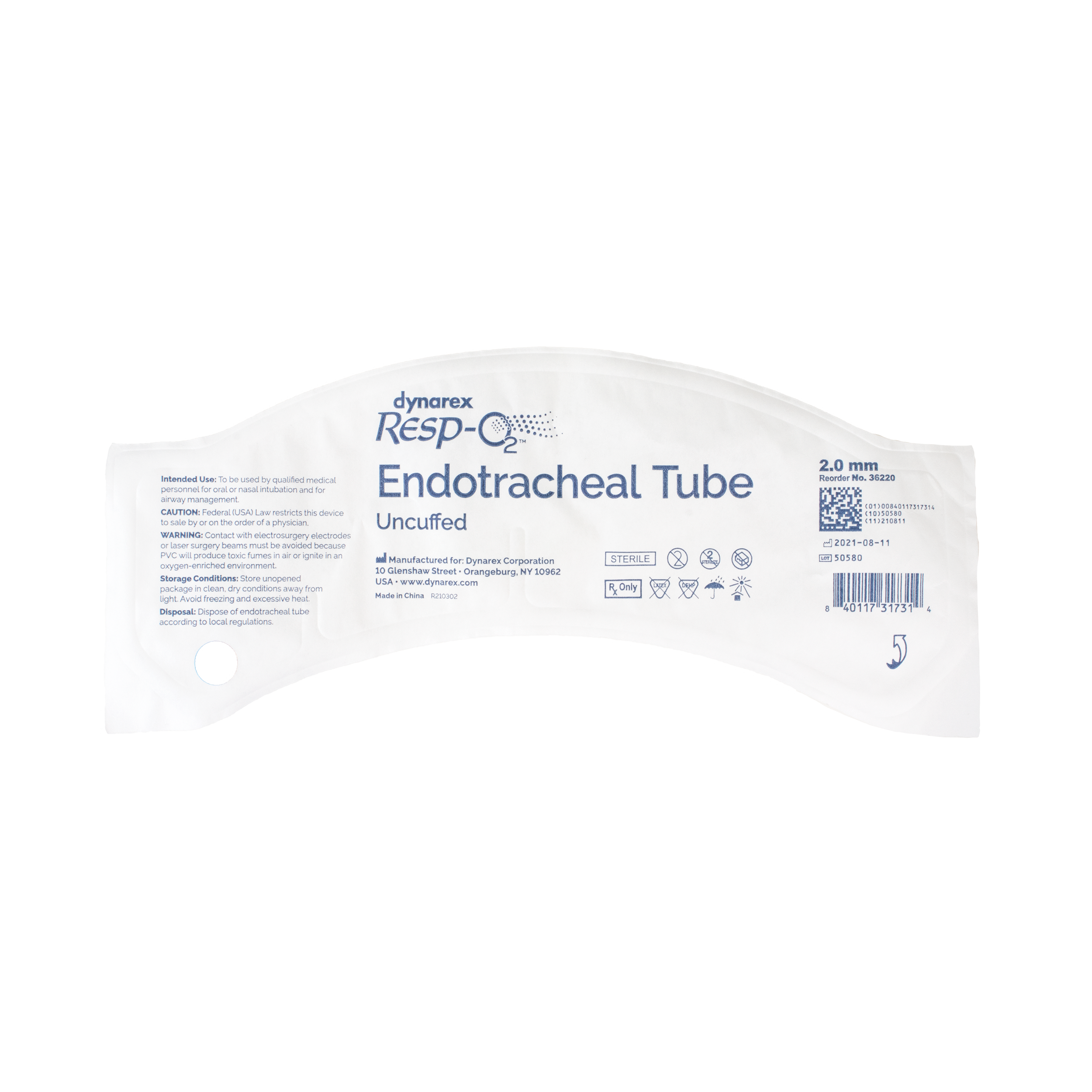 Endotracheal Tubes - Uncuffed