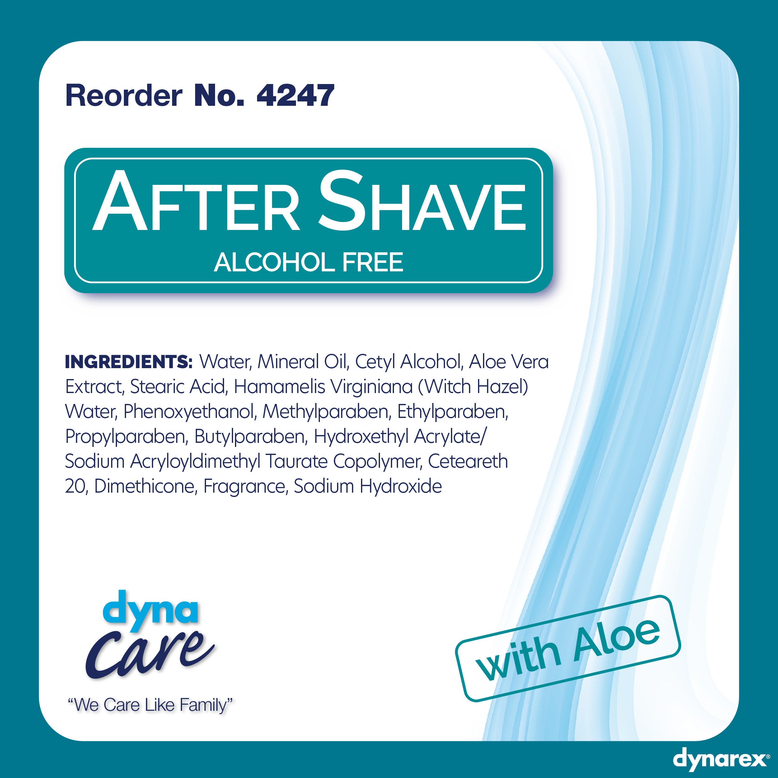 After Shave Lotion Alcohol Free