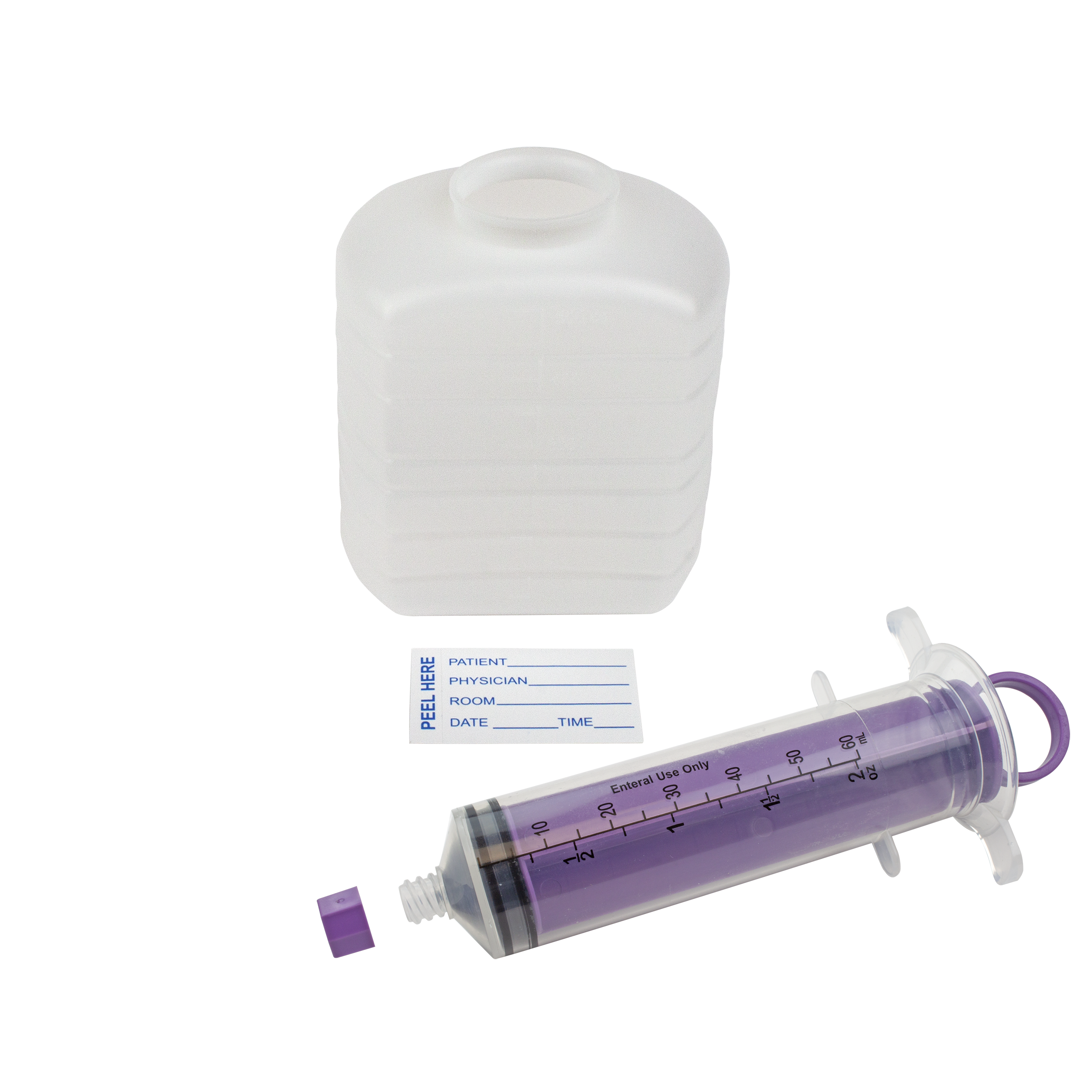 IV Pole Kit - Enteral Irrigation w/ ENFit Connector