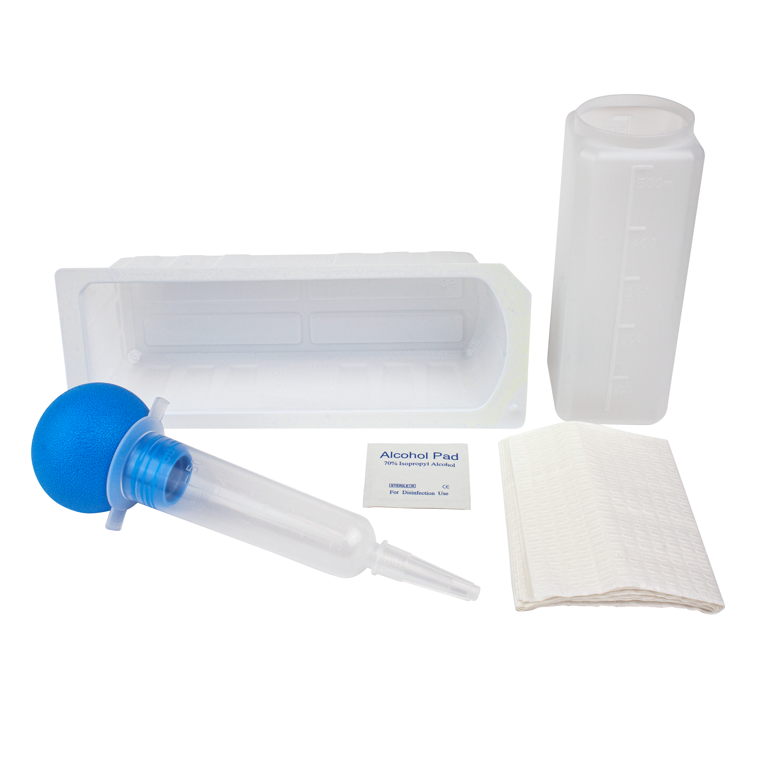Irrigation Trays with Syringes - 20/cs