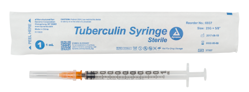 Tuberculin Non-Safety Syringe - Luer Slip