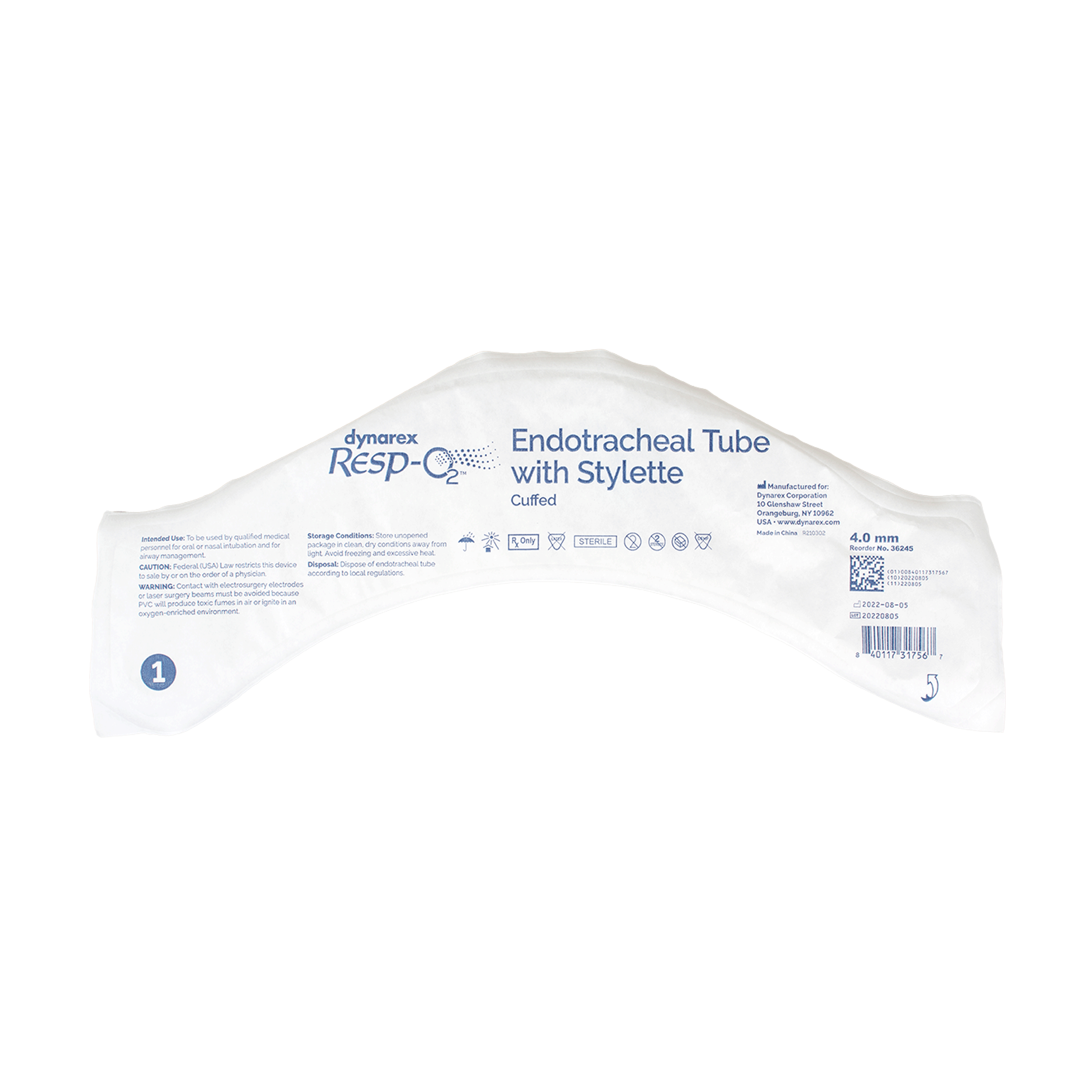 Endotracheal Tubes w/ Stylette - Cuffed