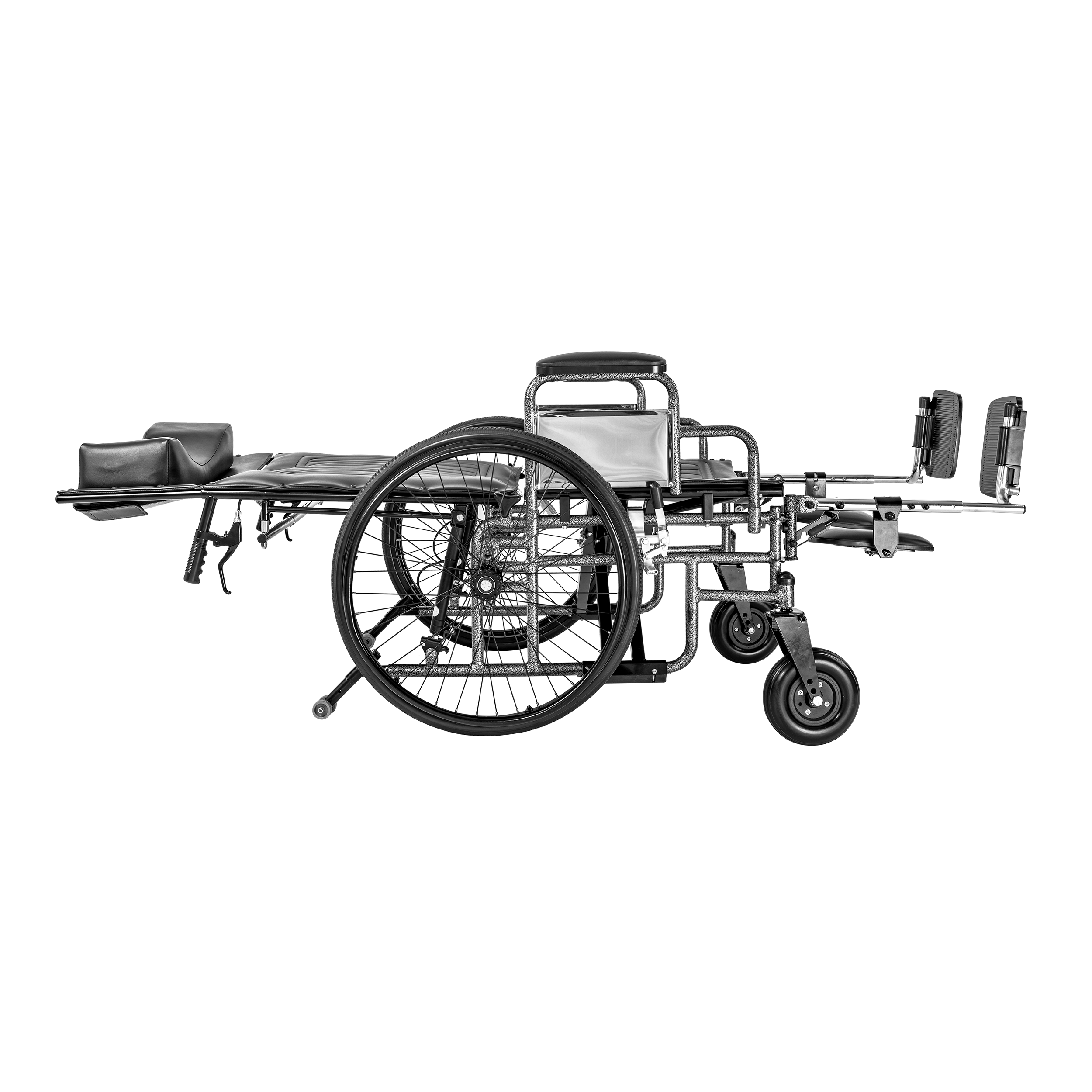 Bariatric Reclining Wheelchair w/ Elevated Leg Rest