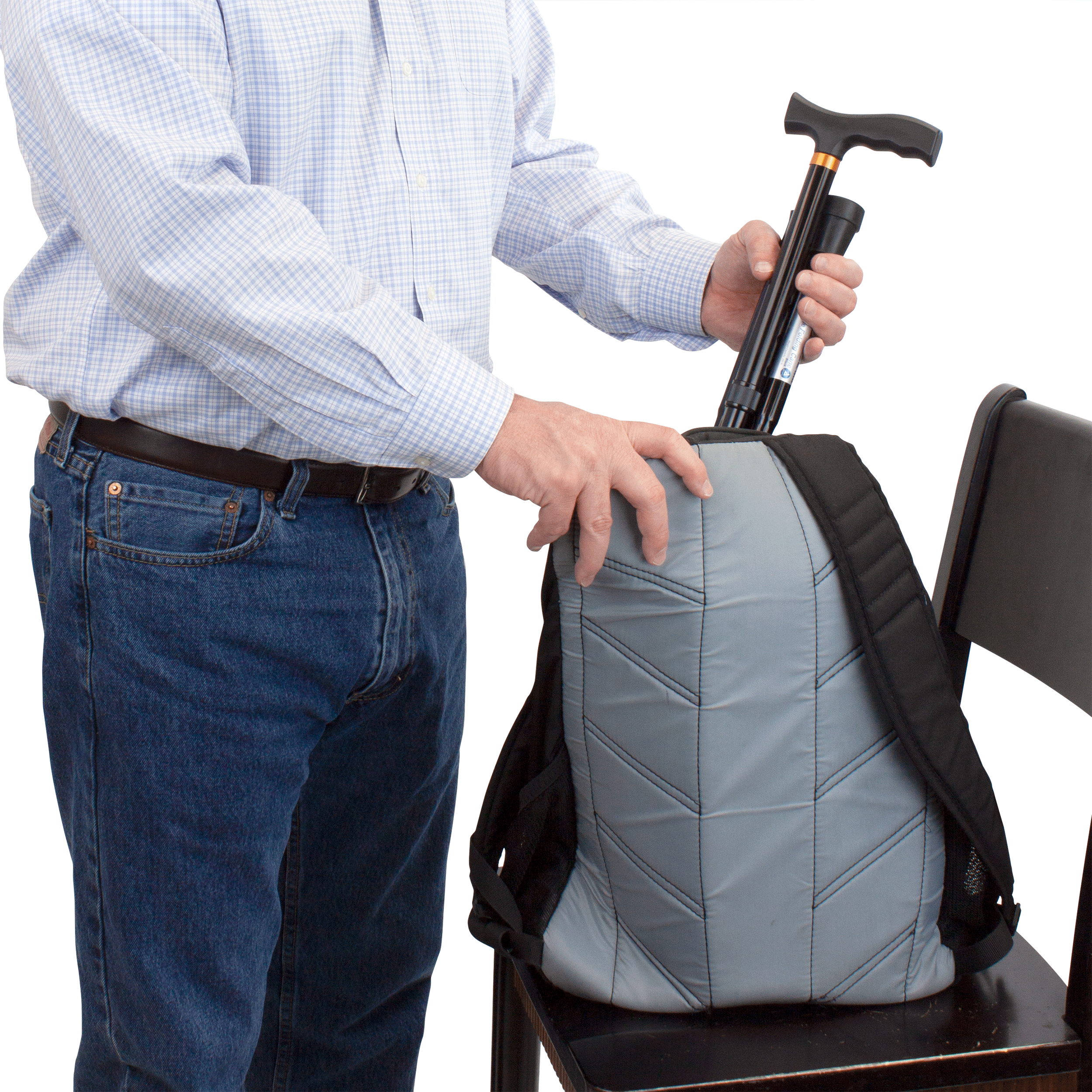 T-Handle Folding Cane
