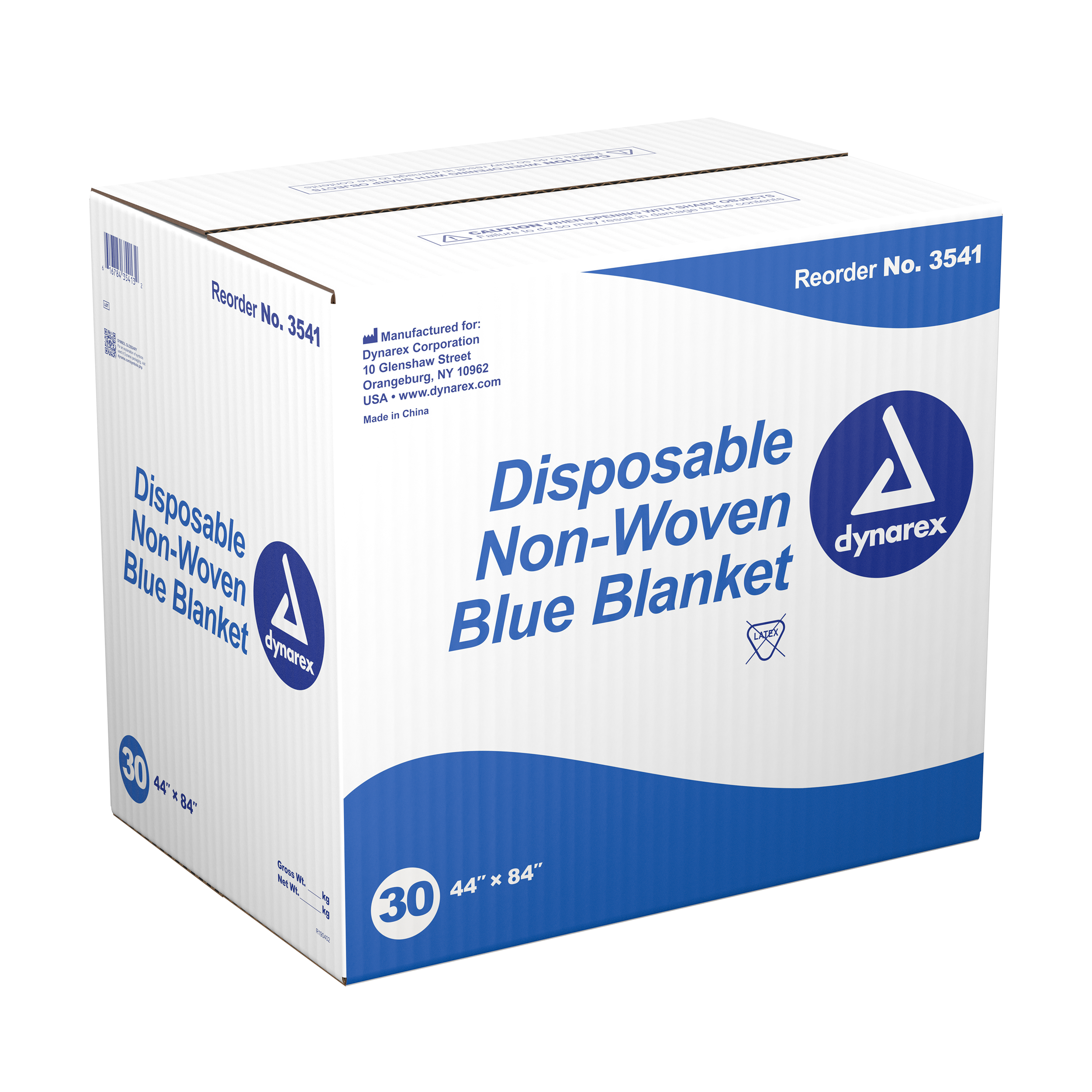 Disposable Blue Non-Woven Blanket