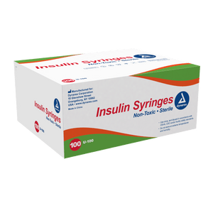 Insulin Syringe - Non-Toxic - Individual Wrapped