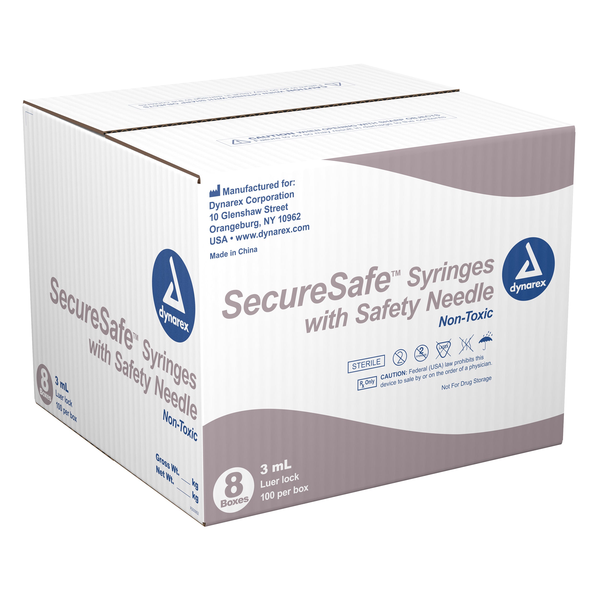 SecureSafe Syringe w/ Safety Needle
