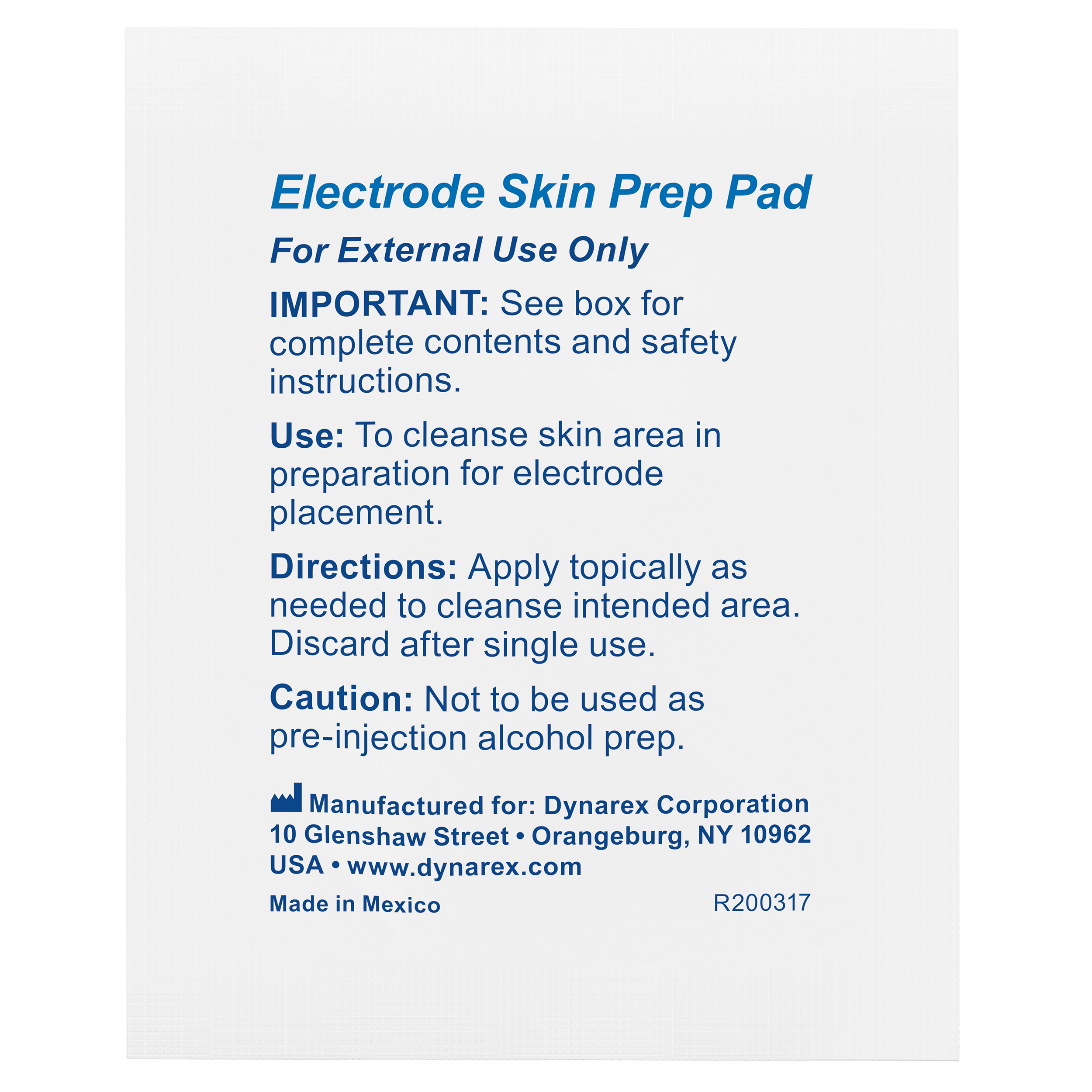 Electrode Skin Prep Pad